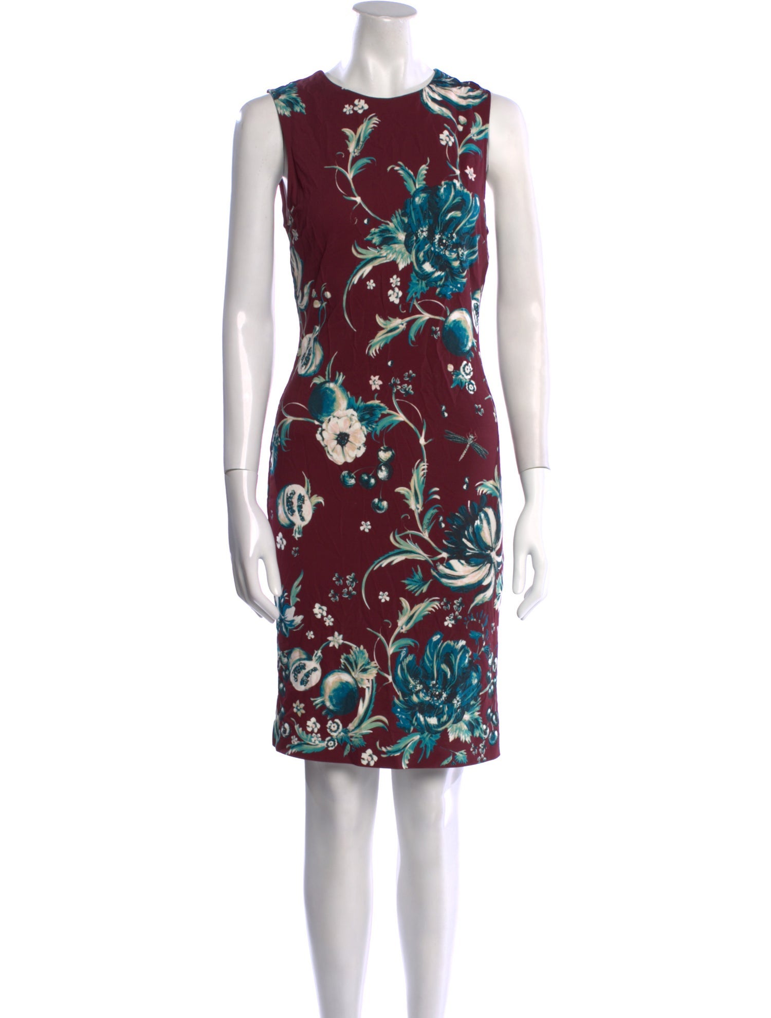 Roberto Cavalli Floral Print Mini Dress