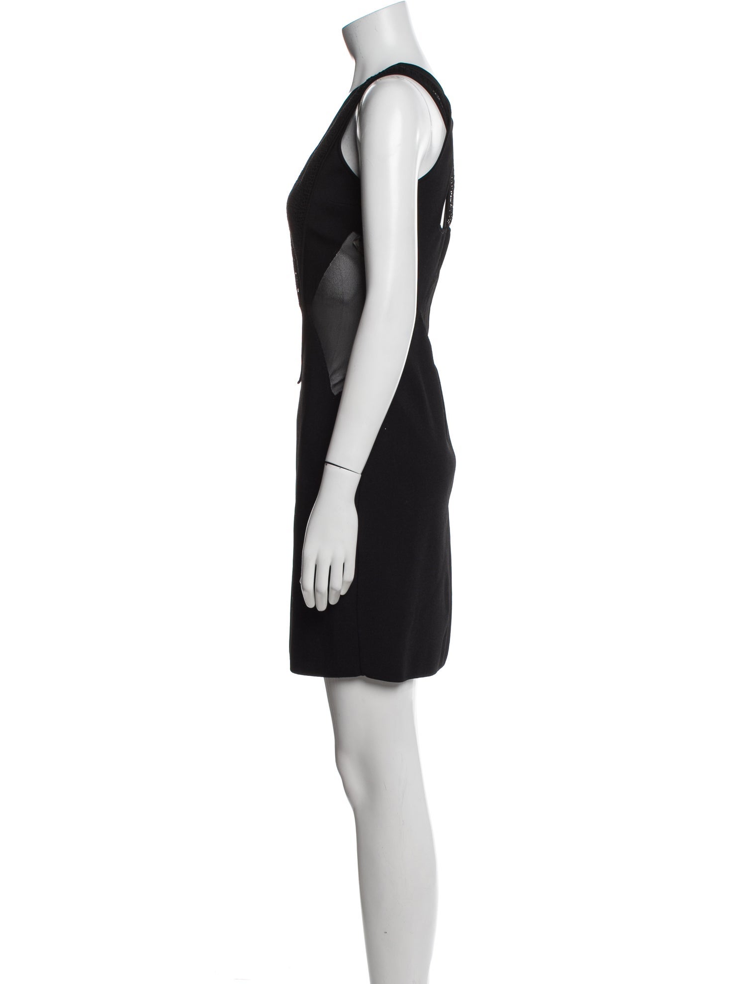 Roberto Cavalli V-Neck Mini Dress