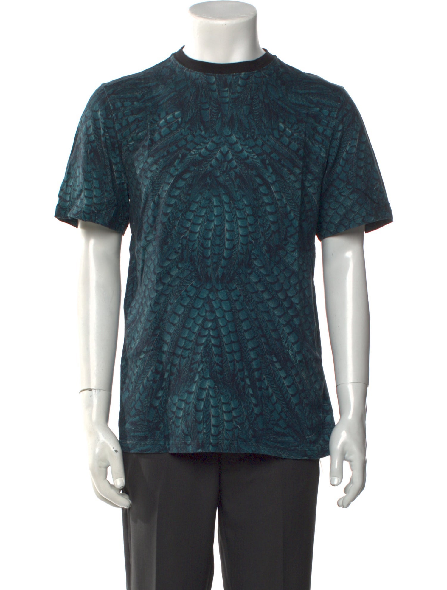Roberto Cavalli Printed Crew Neck T-Shirt