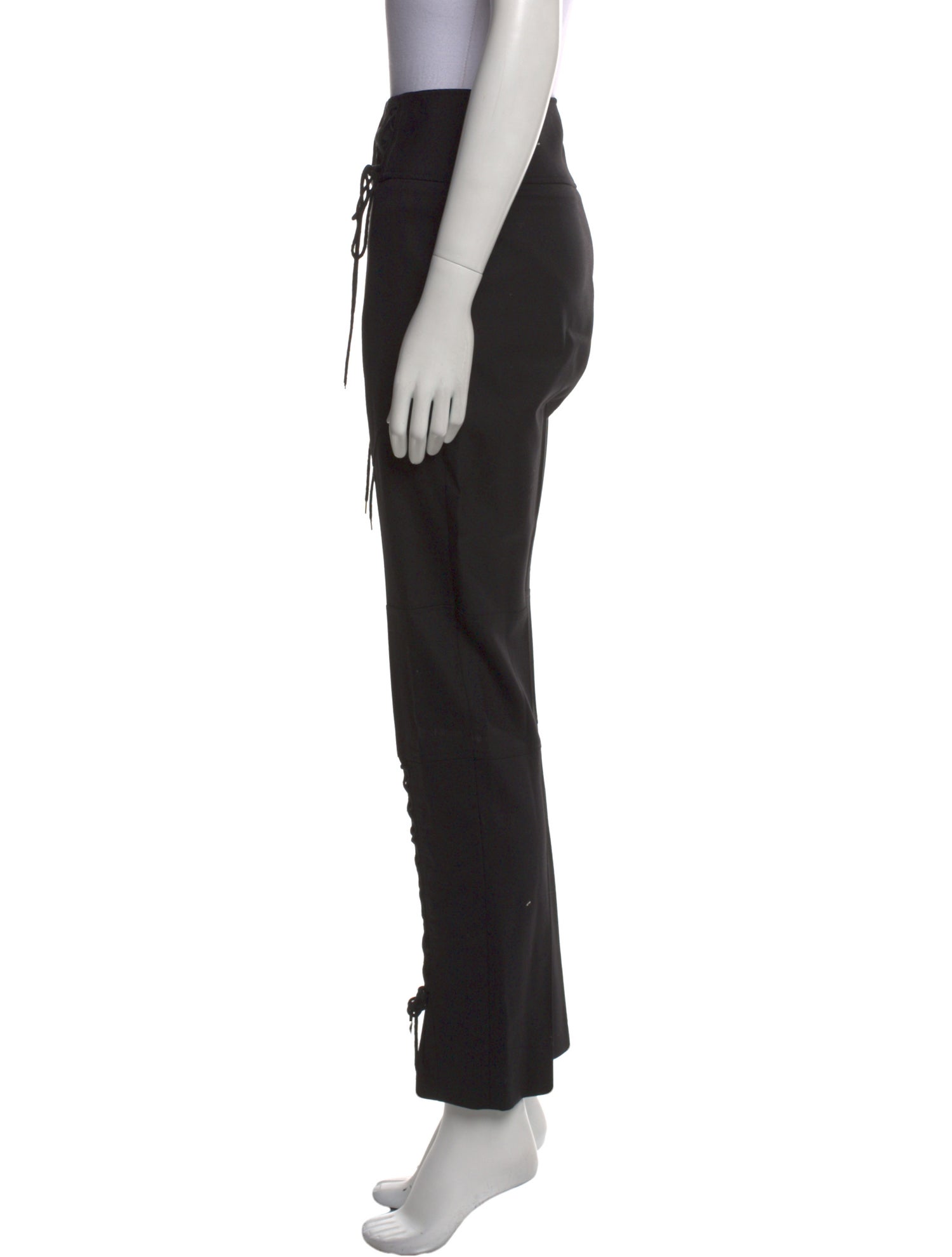Roberto Cavalli Virgin Wool Straight Leg Pants