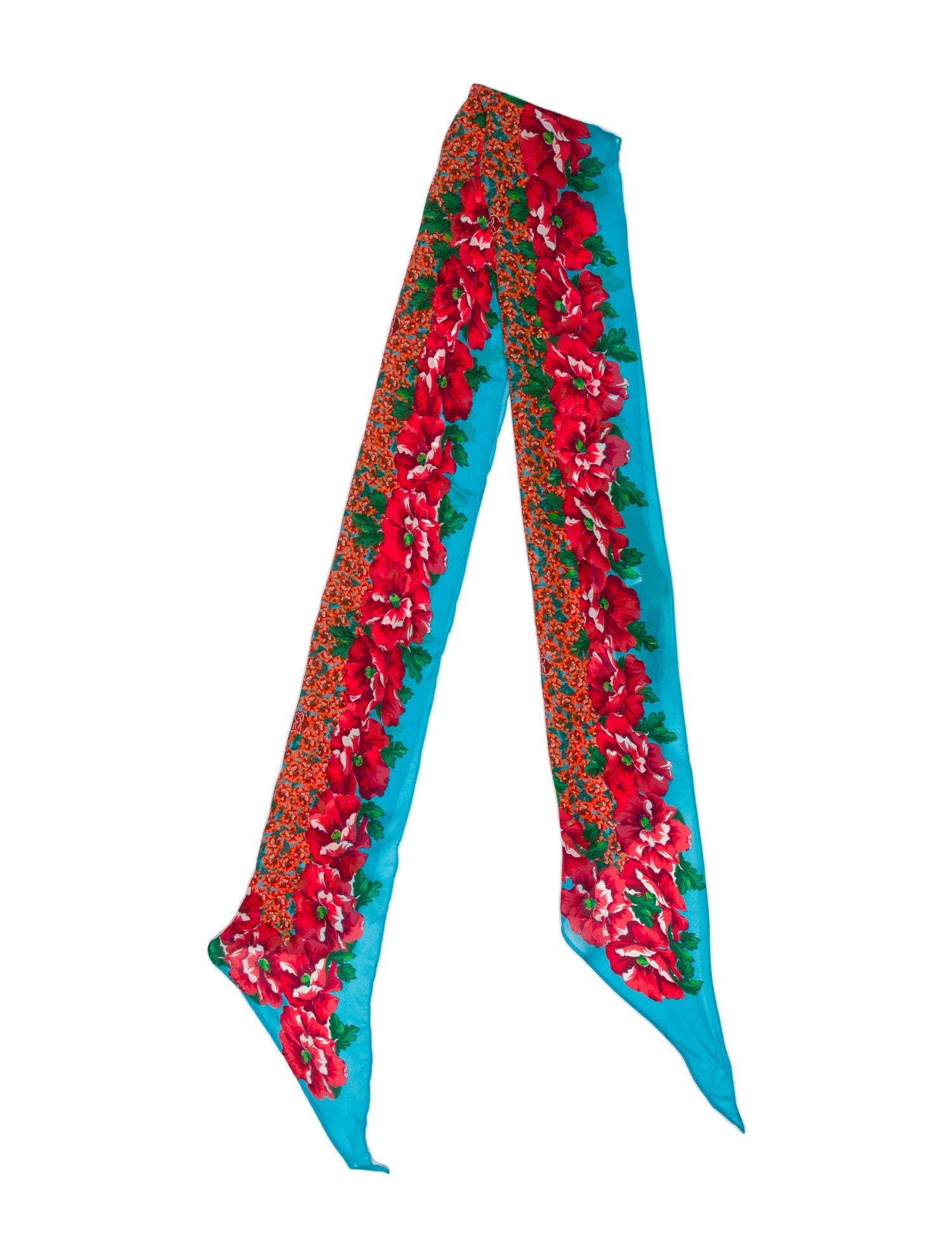 Roberto Cavalli Silk Printed Scarf w/ Tags