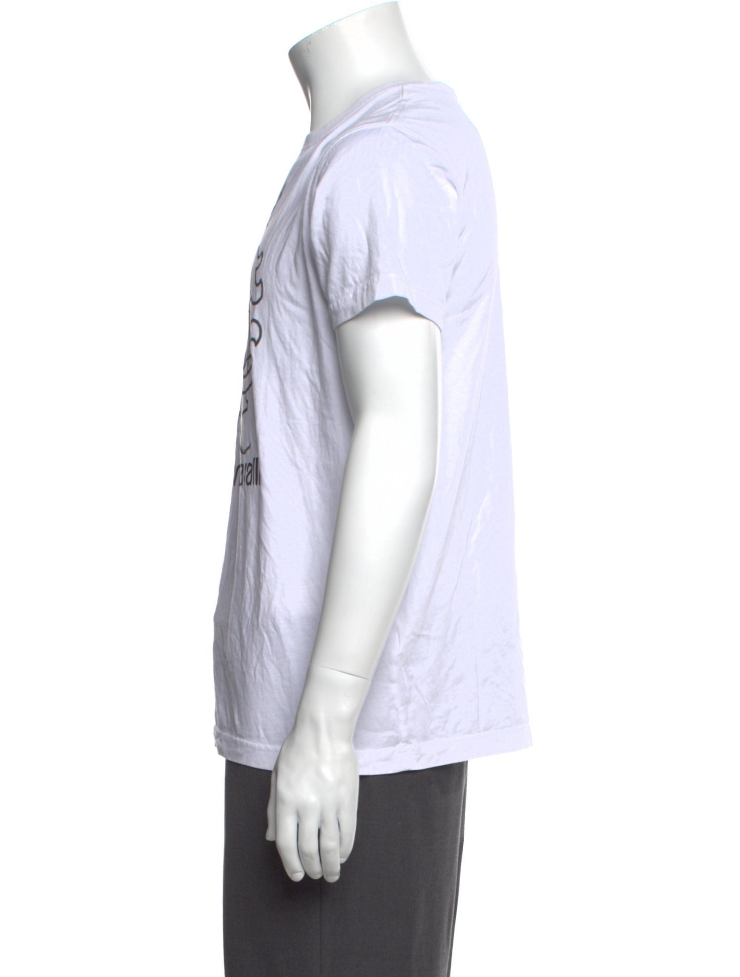 Roberto Cavalli Graphic Print Crew Neck T-Shirt