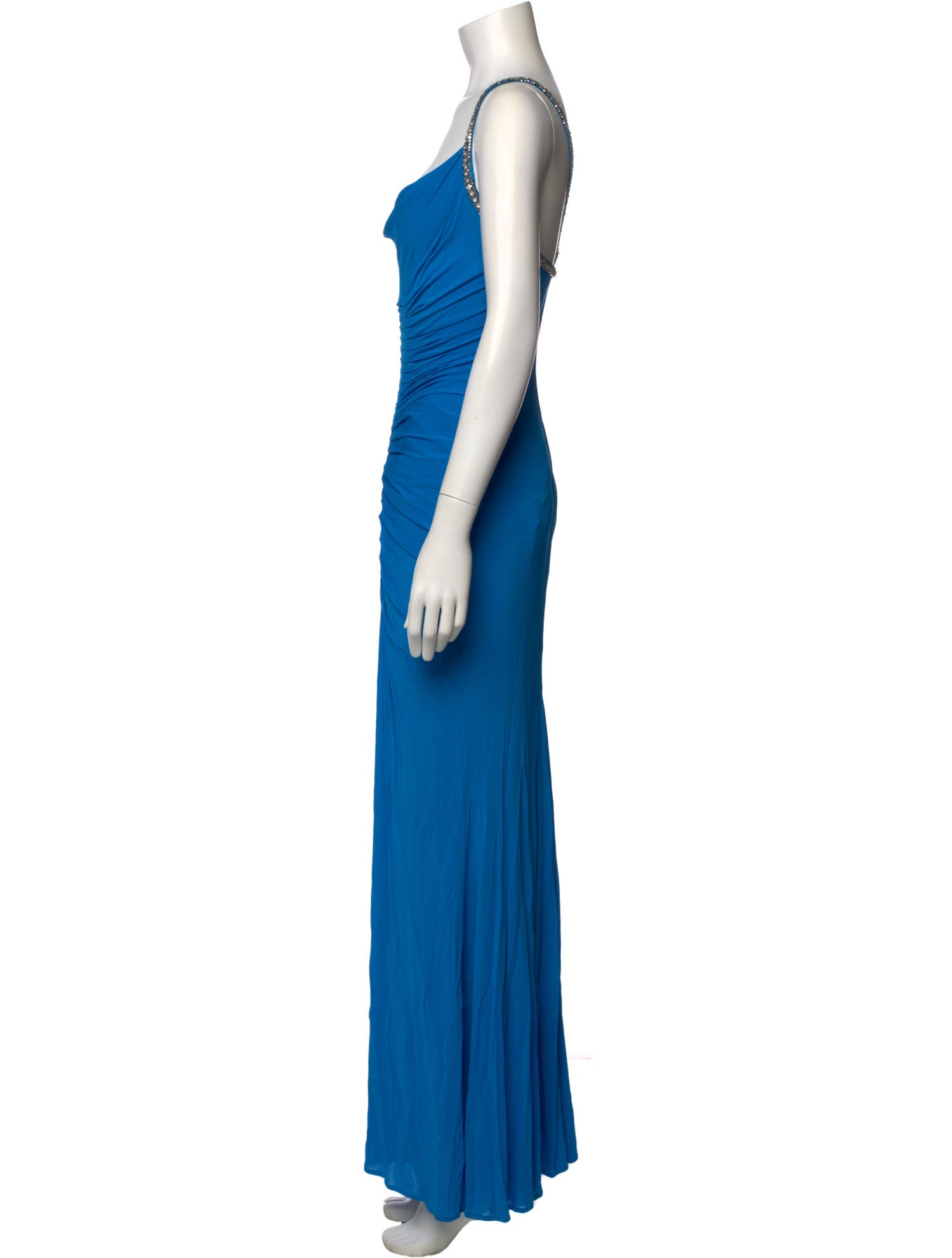 Roberto Cavalli Cowl Neck Long Dress