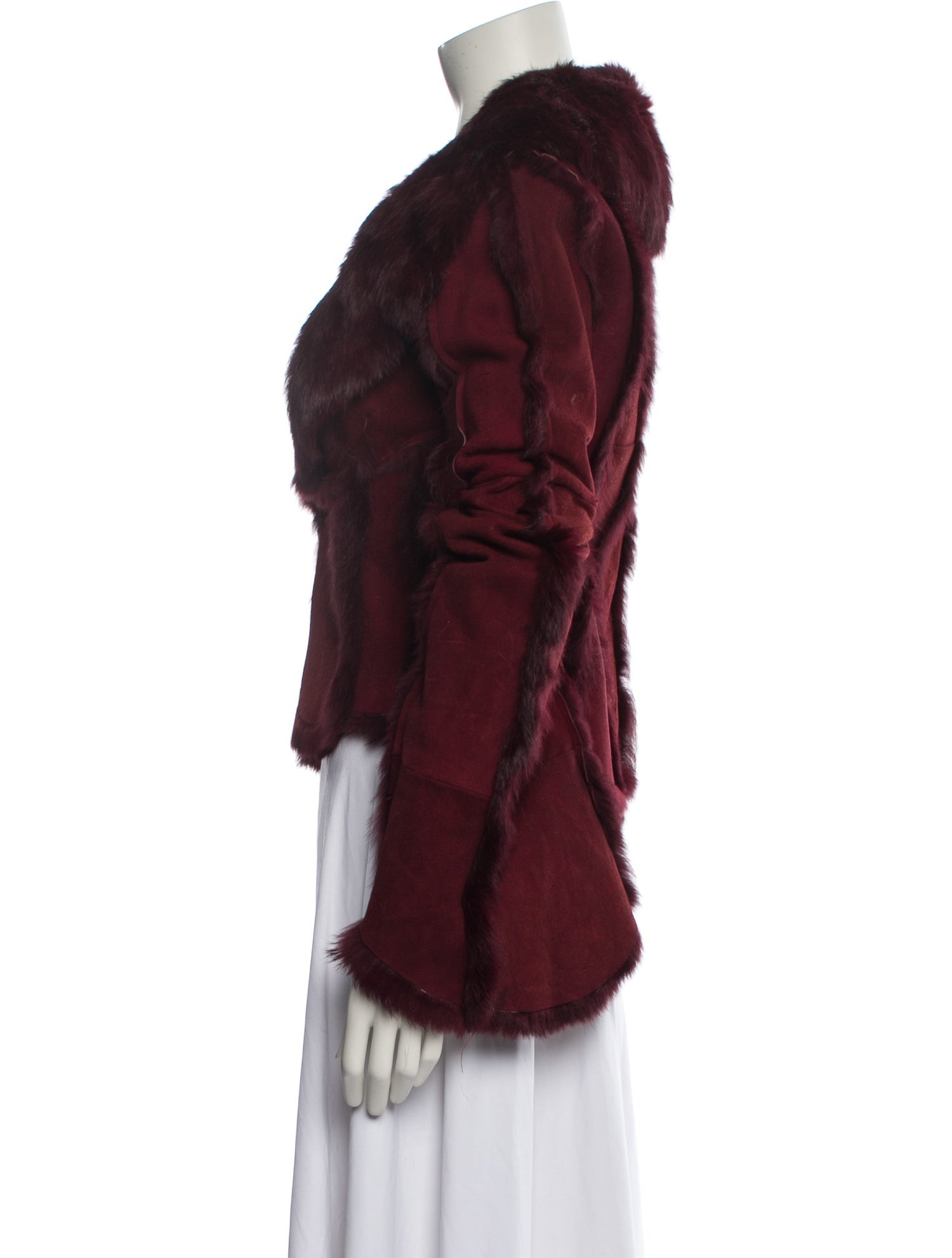Roberto Cavalli Vintage 1999 Faux Fur Jacket
