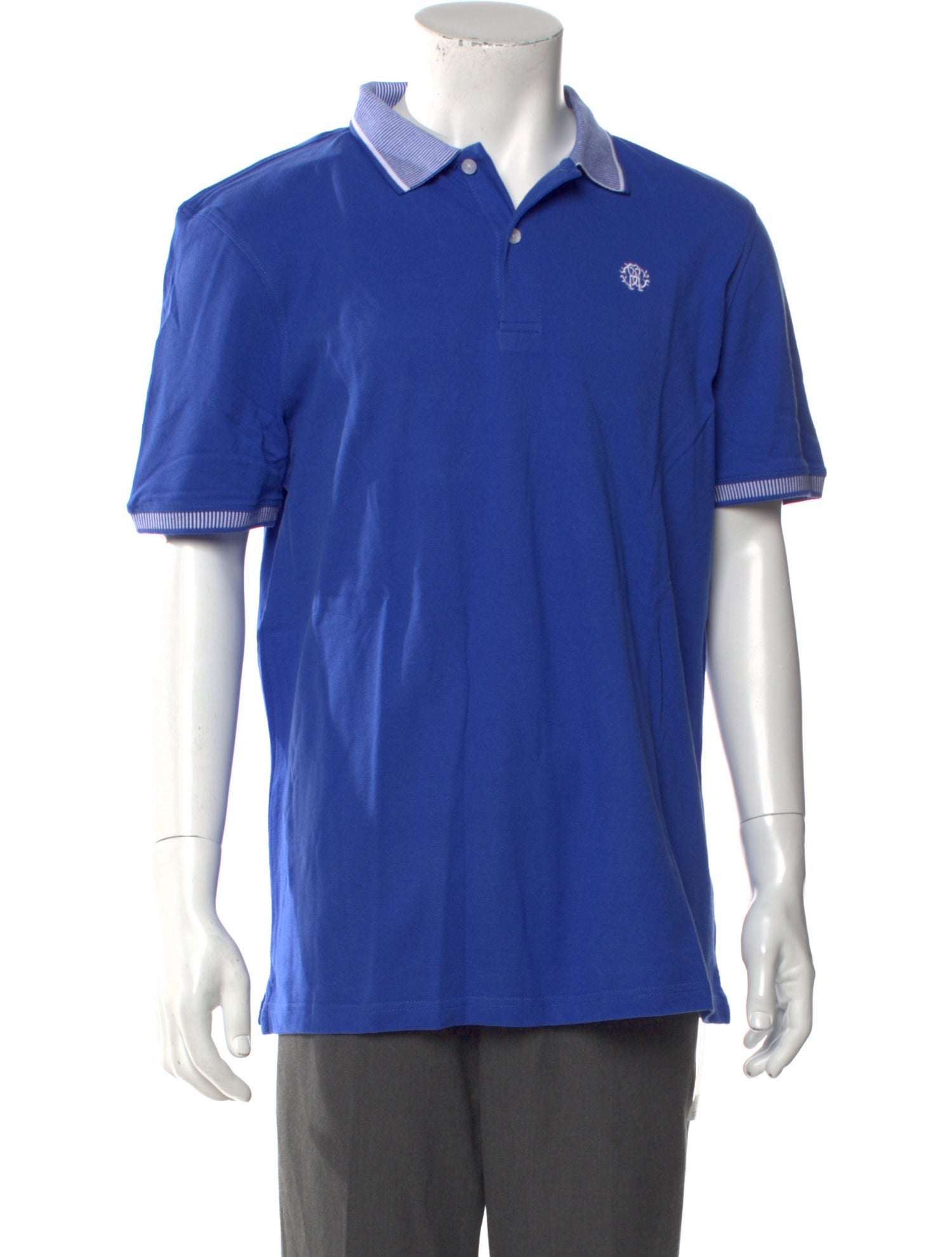 Roberto Cavalli Collar Short Sleeve Polo Shirt