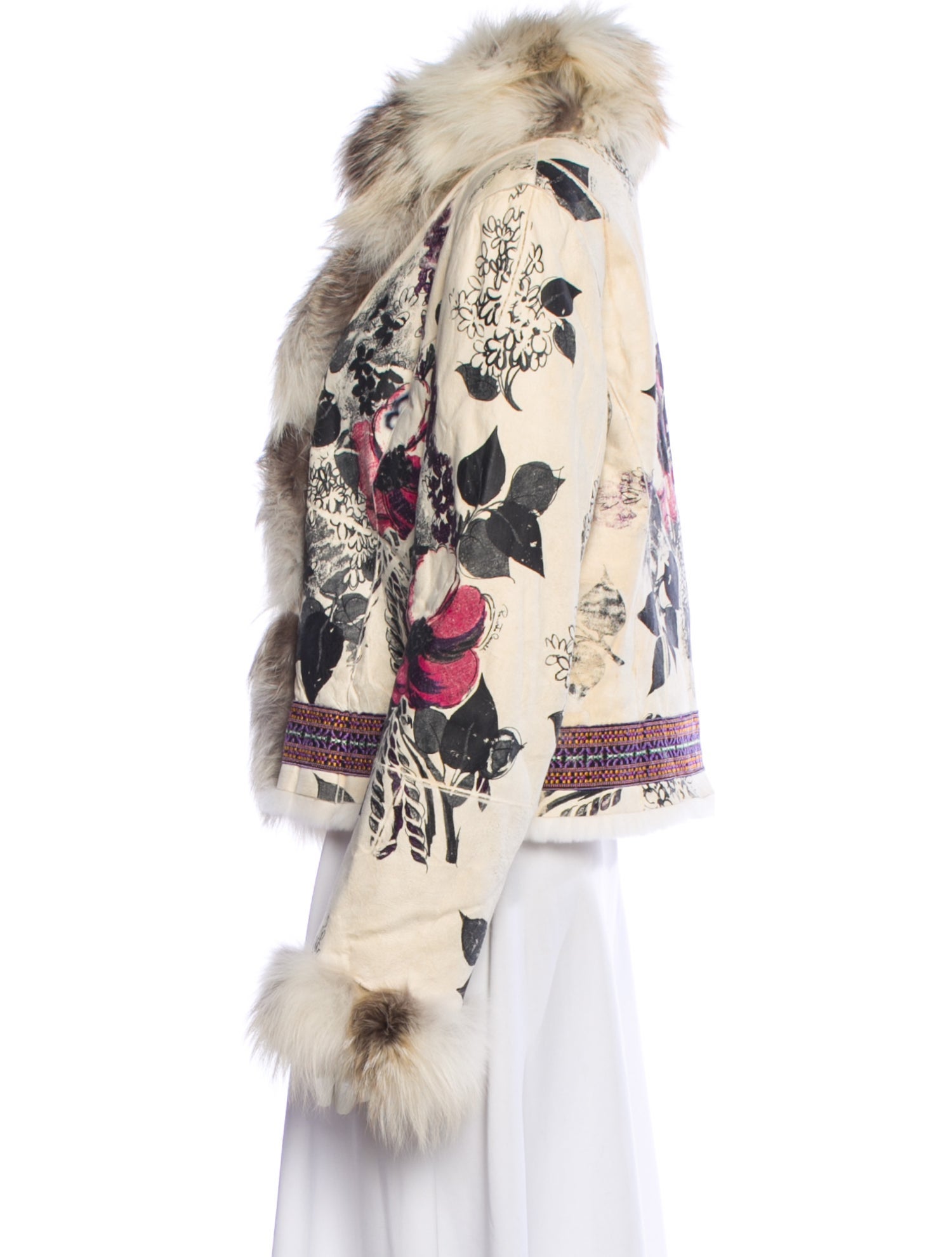 Roberto Cavalli Vintage 2008 Fur Jacket