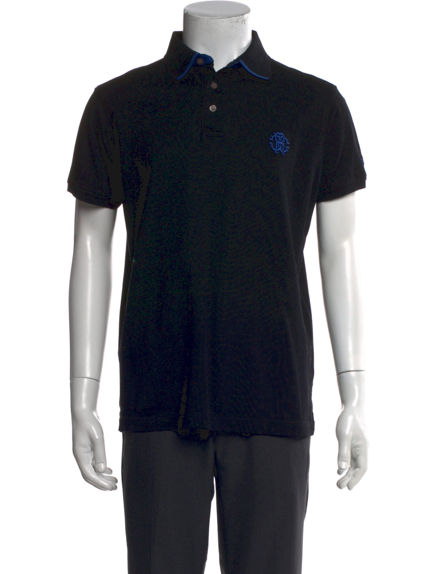 Roberto Cavalli Collar Short Sleeve Polo Shirt