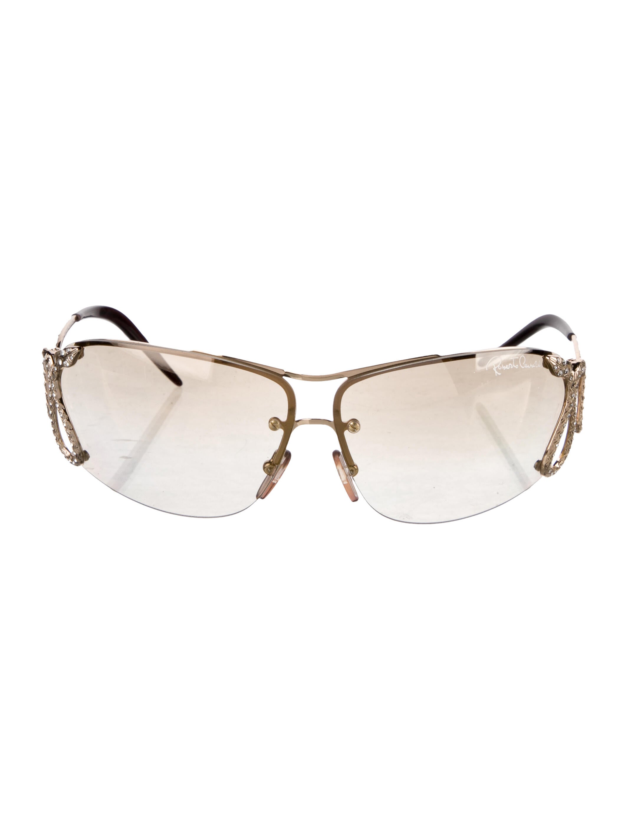 Roberto Cavalli Shield Gradient Sunglasses