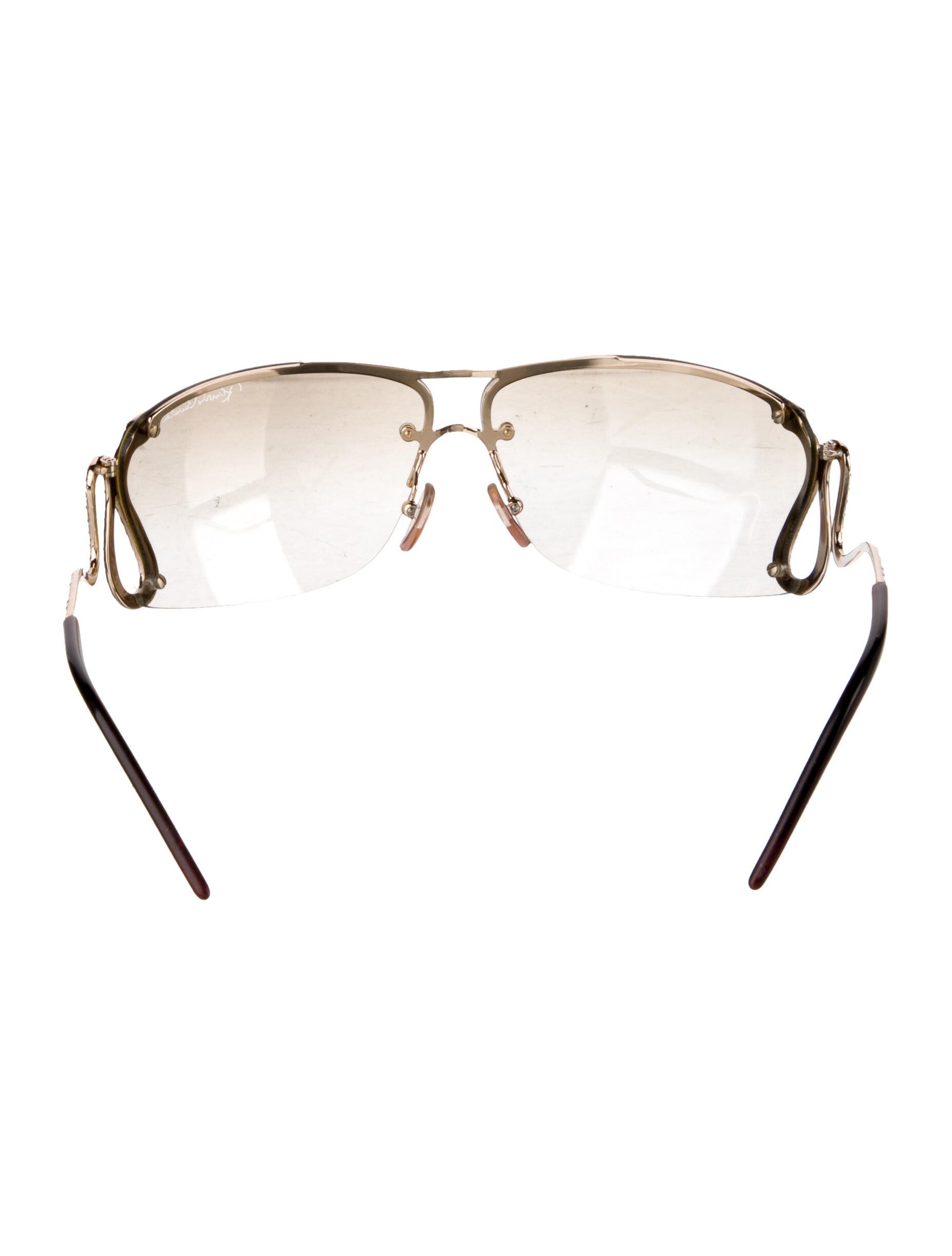 Roberto Cavalli Shield Gradient Sunglasses