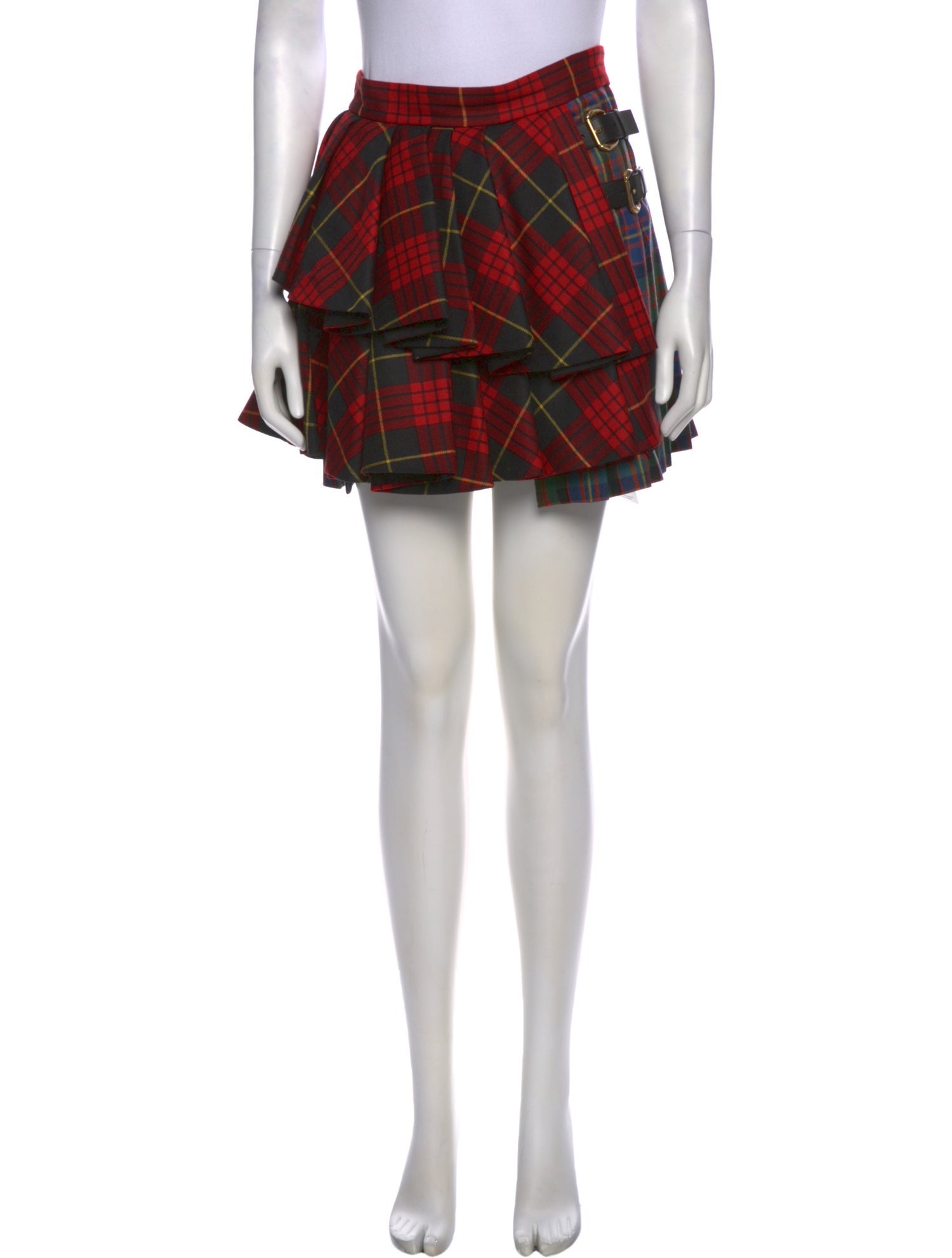 Prada Banana Print Flared Skirt - Green Skirts, Clothing