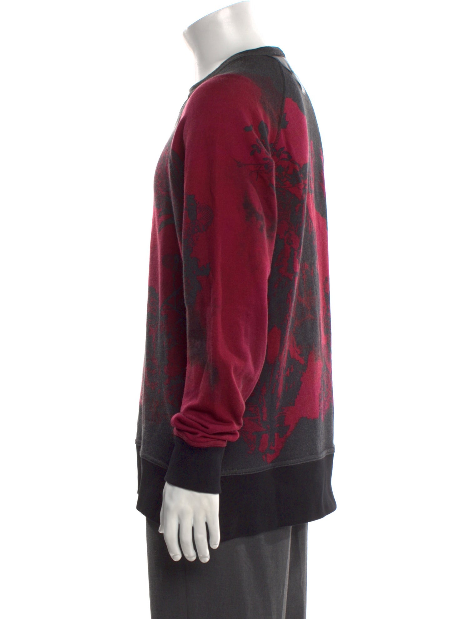 Roberto Cavalli Printed Crew Neck Sweatshirt