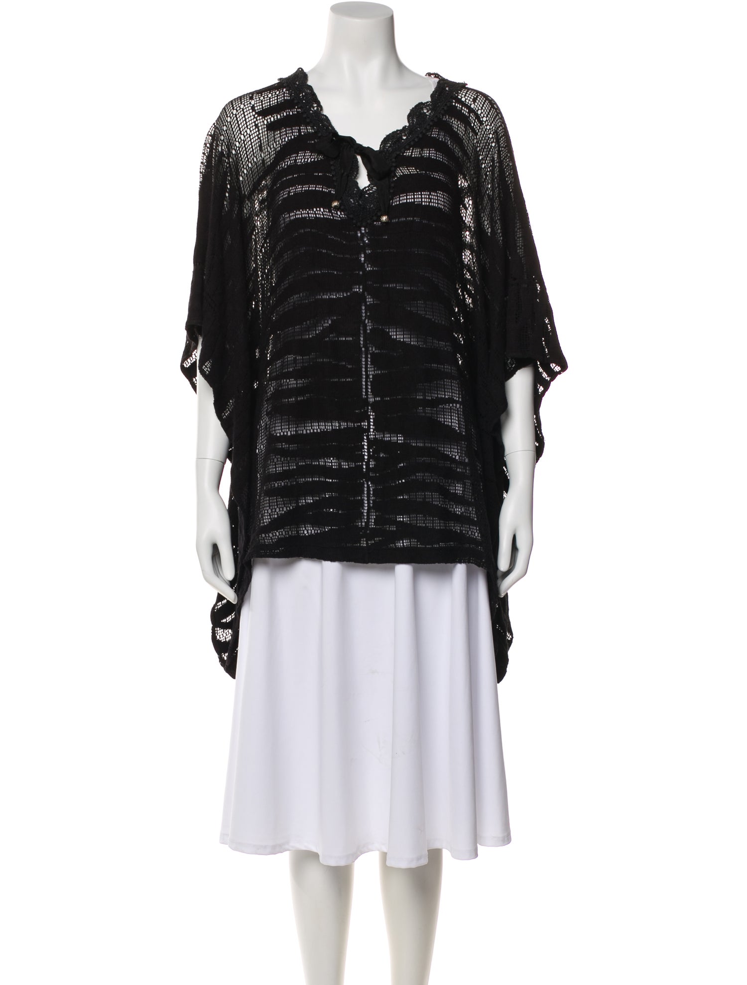 Roberto Cavalli Lace Pattern Cover-Up