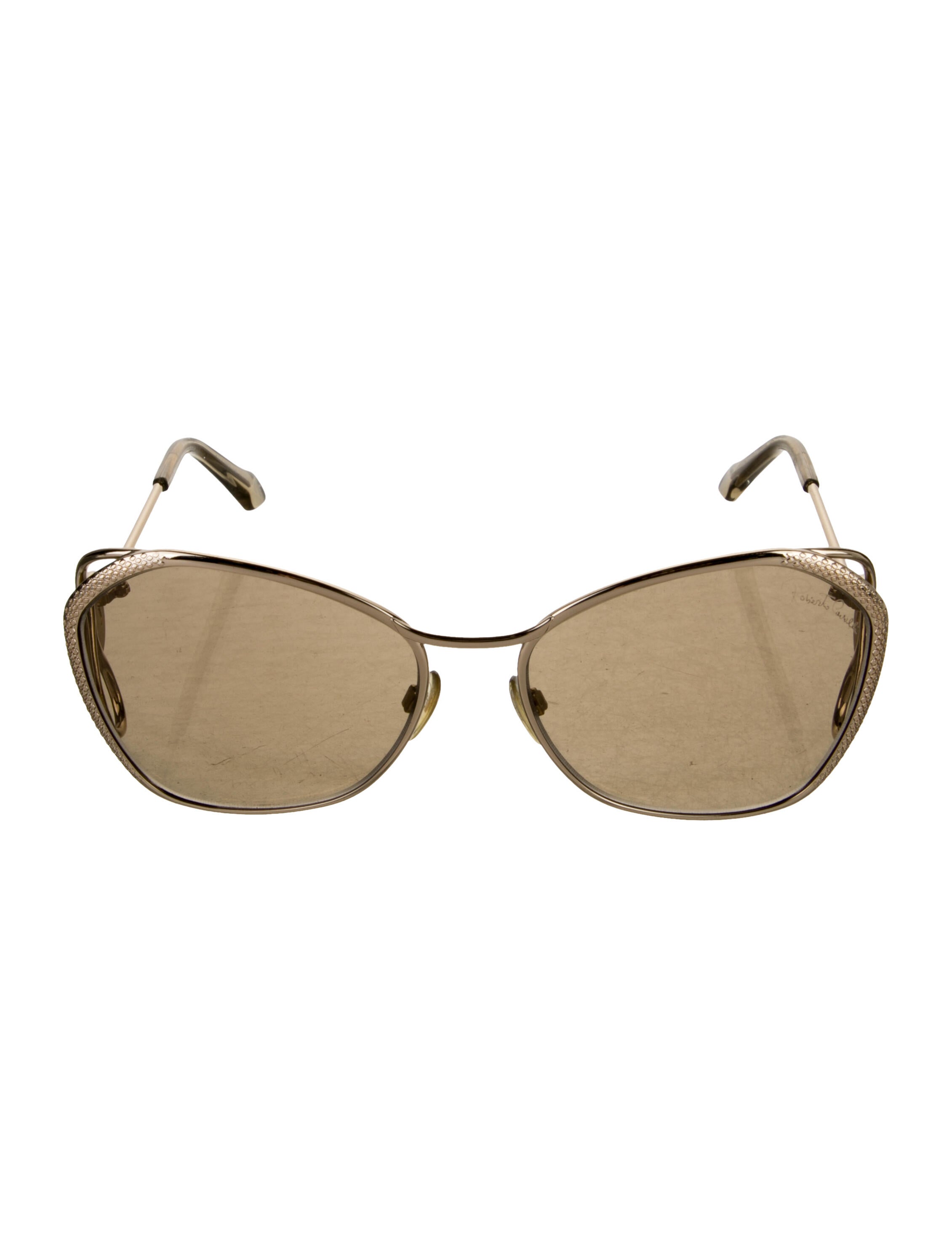 Roberto Cavalli Cat-Eye Tinted Sunglasses