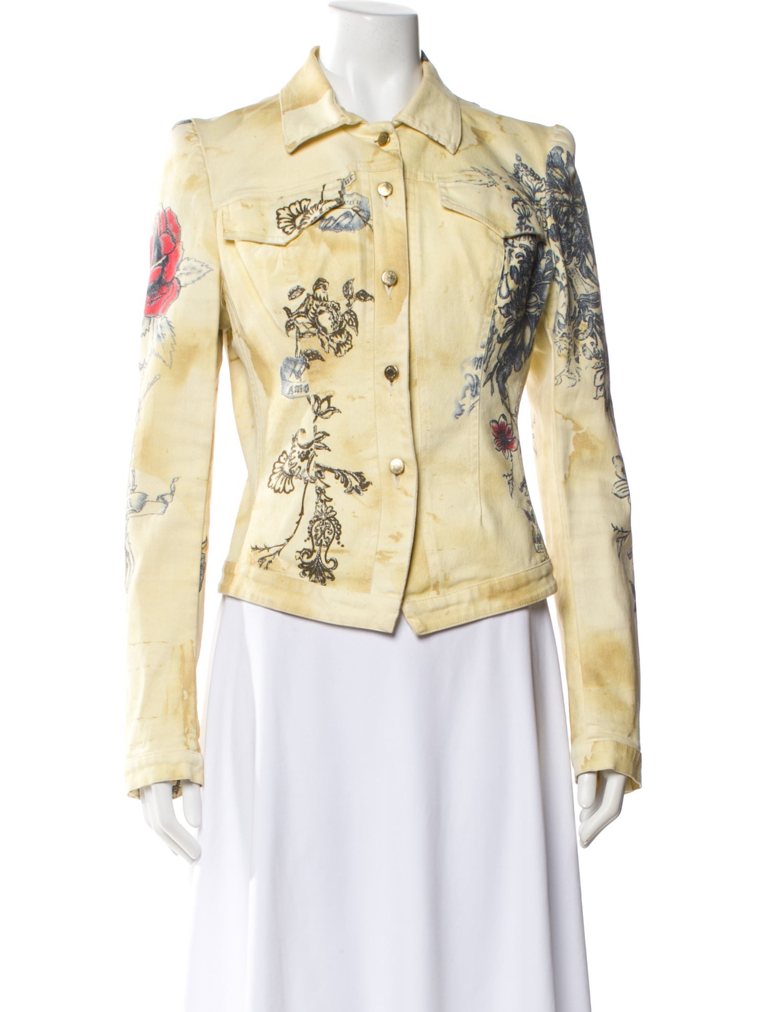 Roberto Cavalli Vintage 2003 Evening Jacket w/ Tags