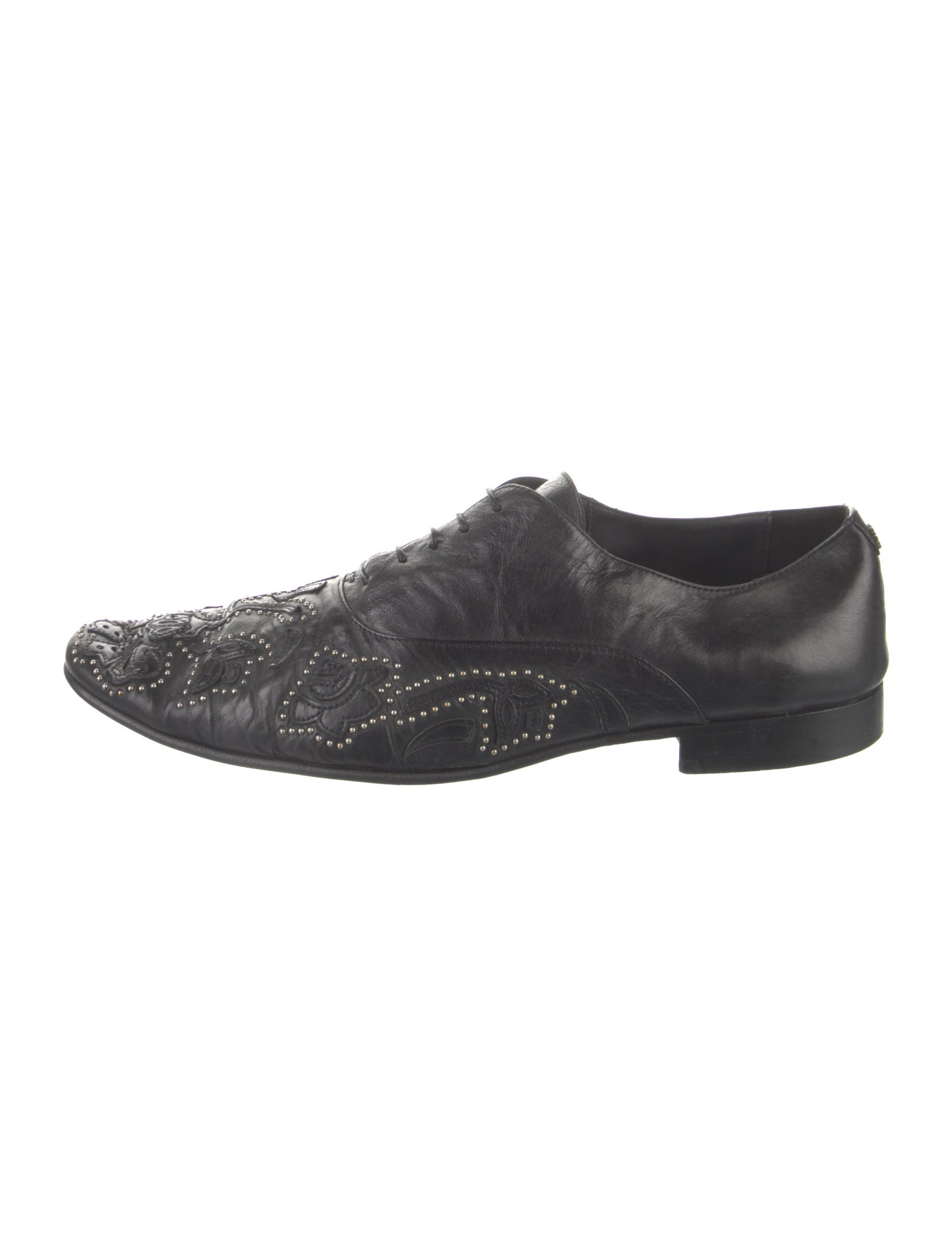Roberto Cavalli Leather Oxfords