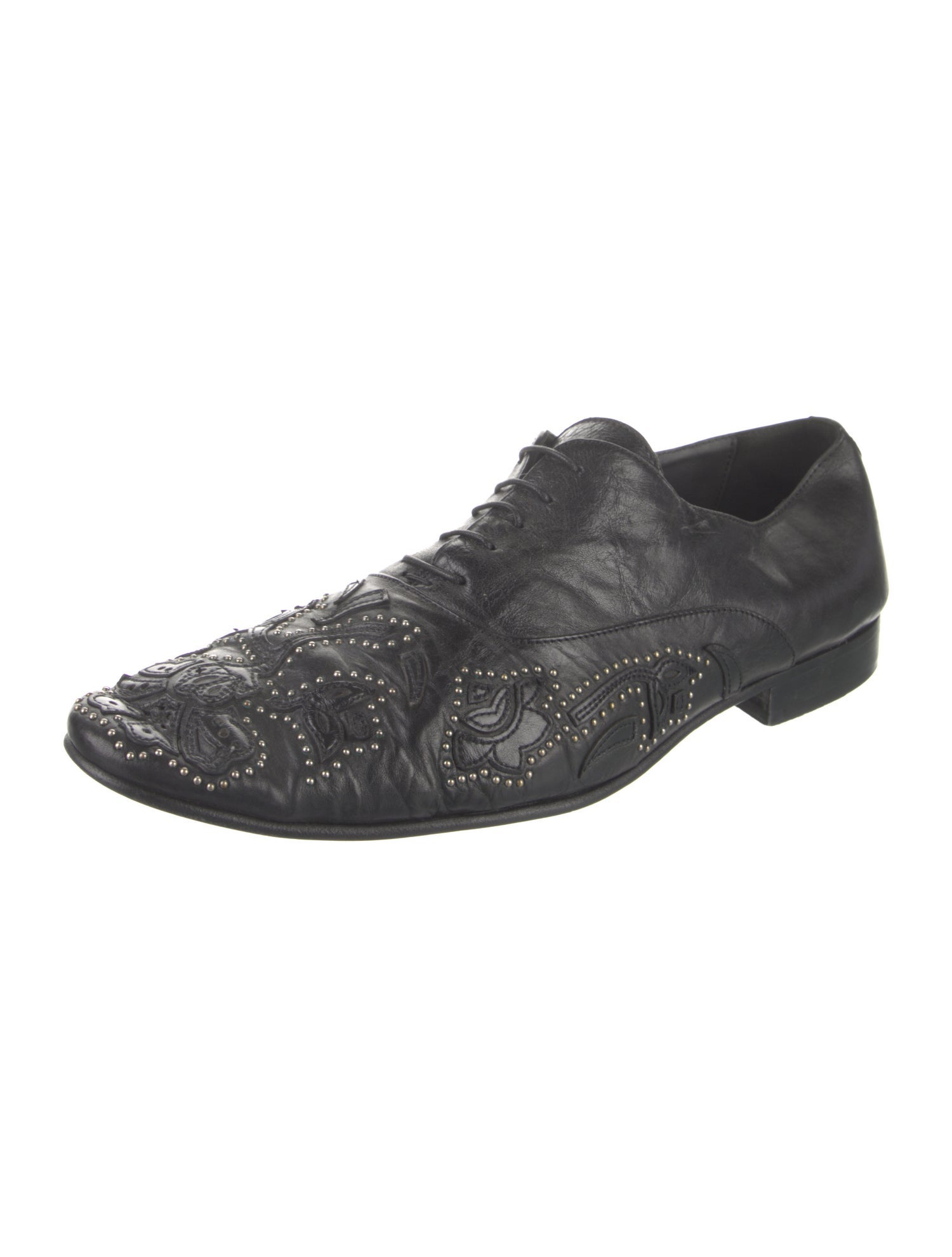 Roberto Cavalli Leather Oxfords