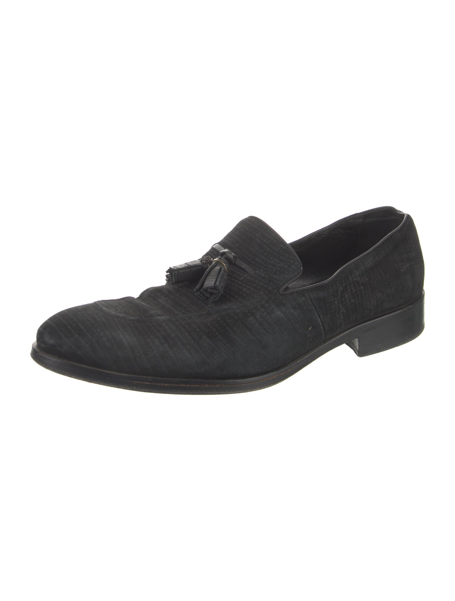 Roberto Cavalli Suede Dress Loafers