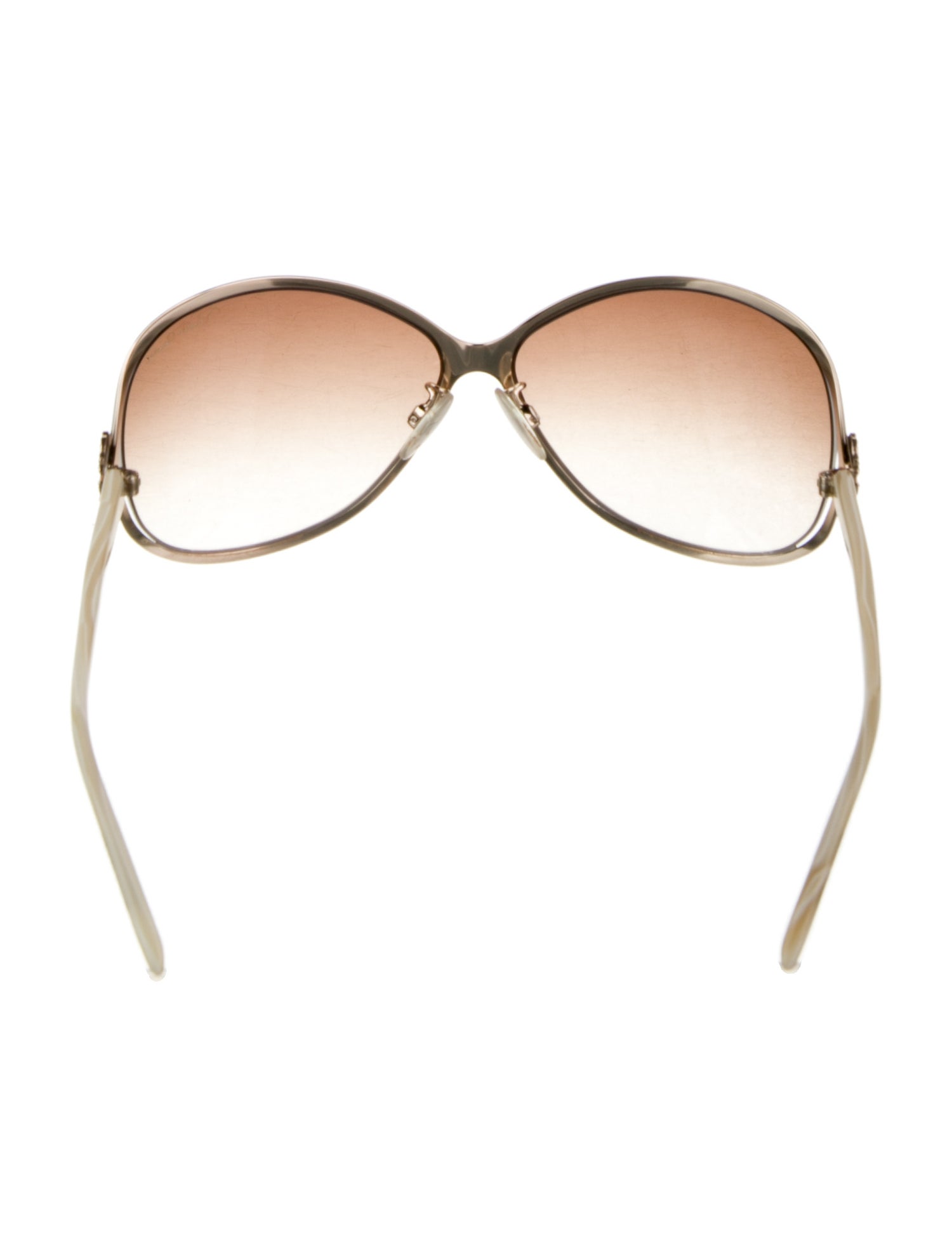 Roberto Cavalli Oversize Gradient Sunglasses