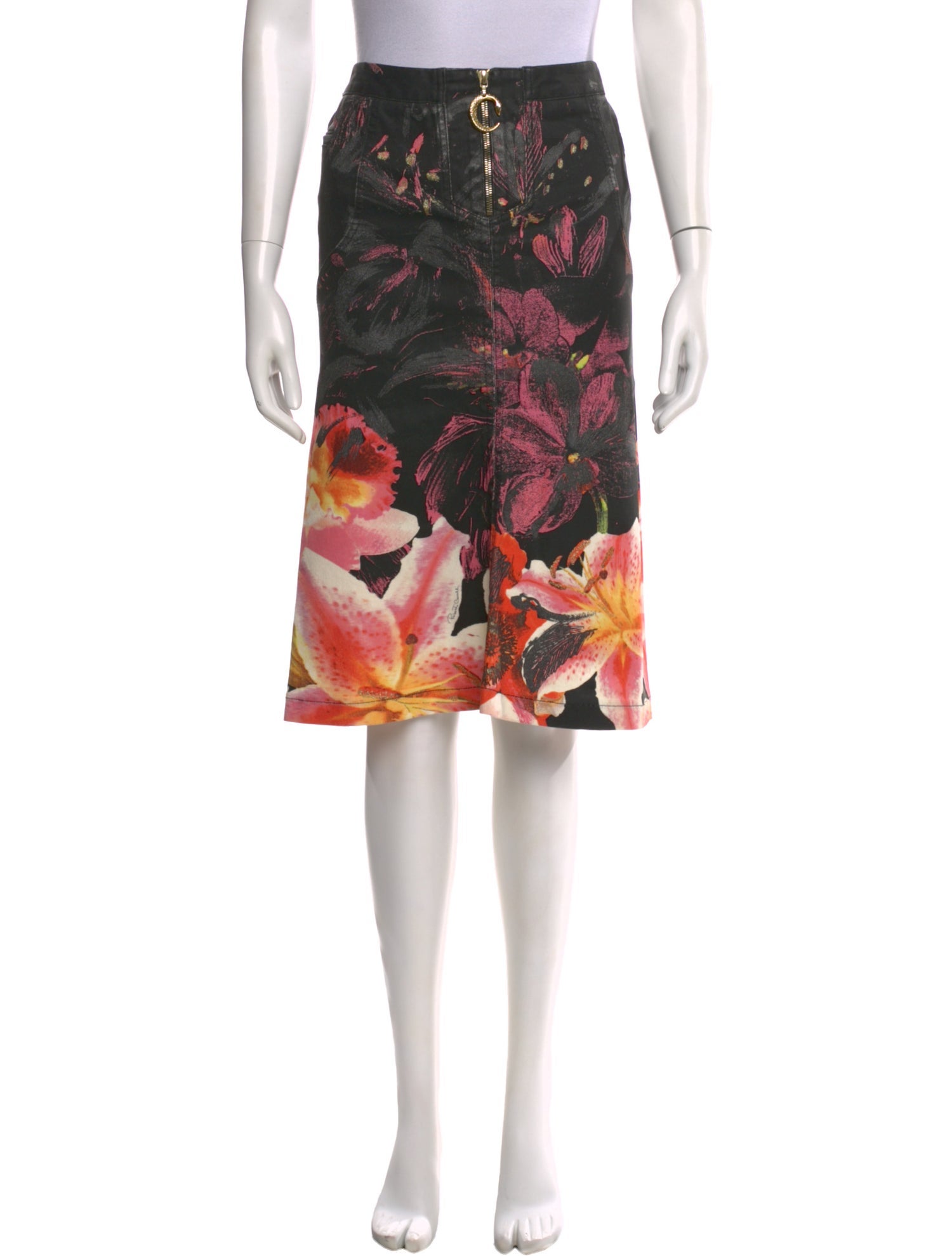 Roberto Cavalli Vintage Knee-Length Skirt