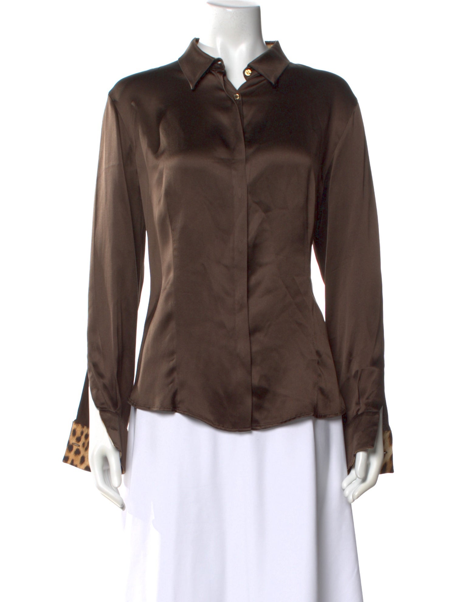 Roberto Cavalli Vintage 2005 Button-Up Top