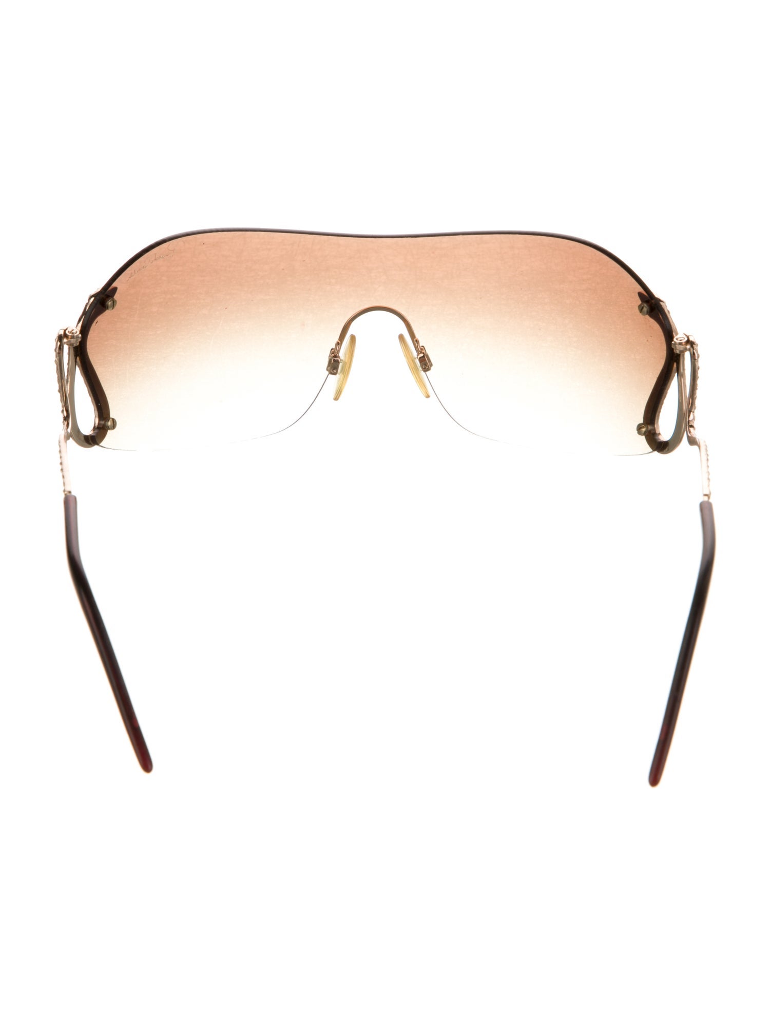 Roberto Cavalli Shield Gradient Sunglasses