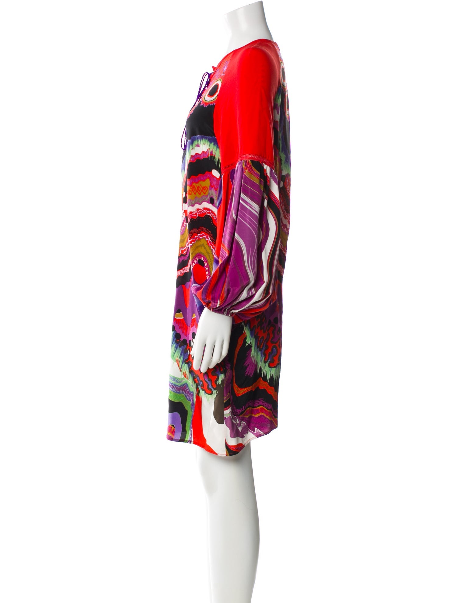 Roberto Cavalli Silk Mini Dress