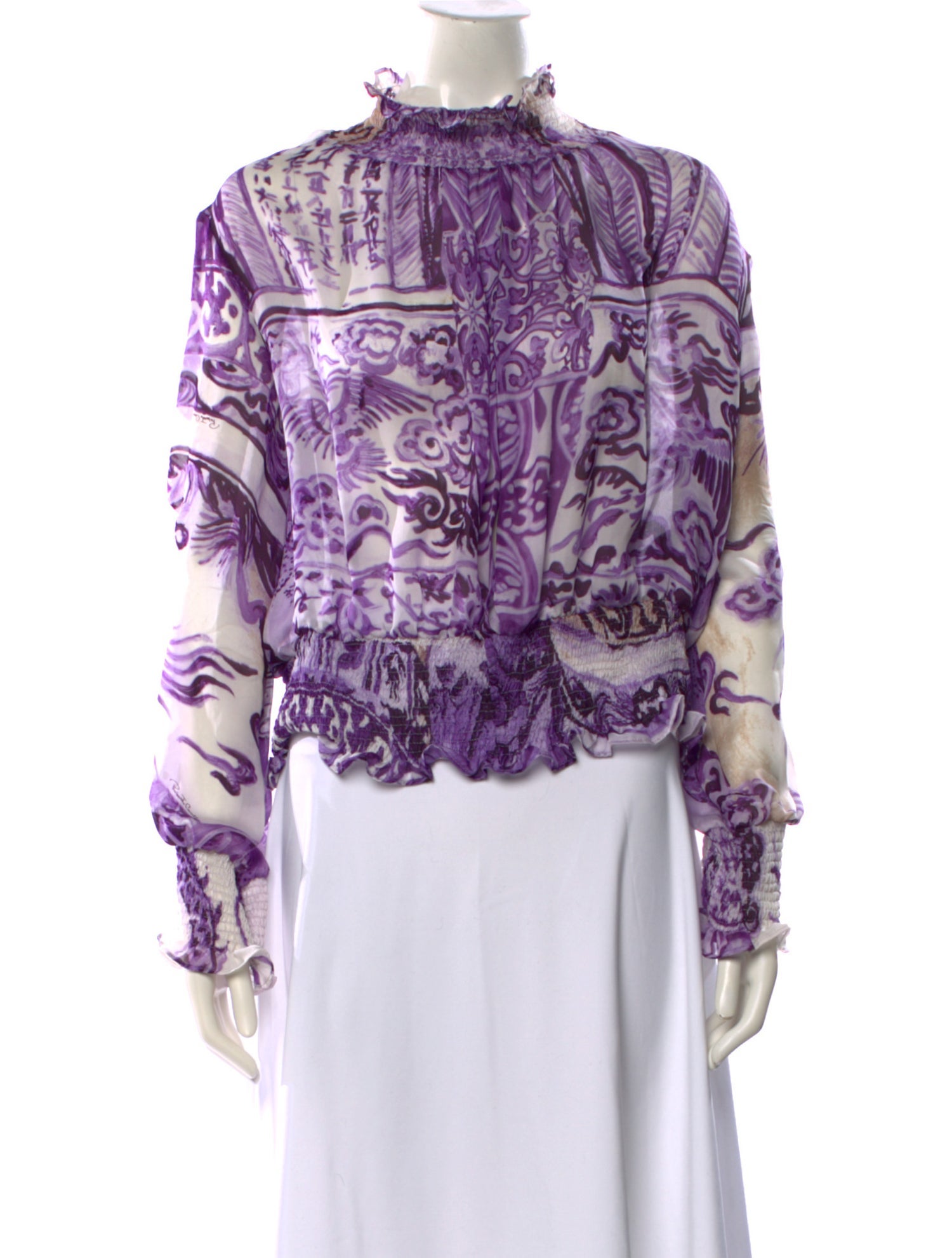 Roberto Cavalli Vintage 2005 Blouse