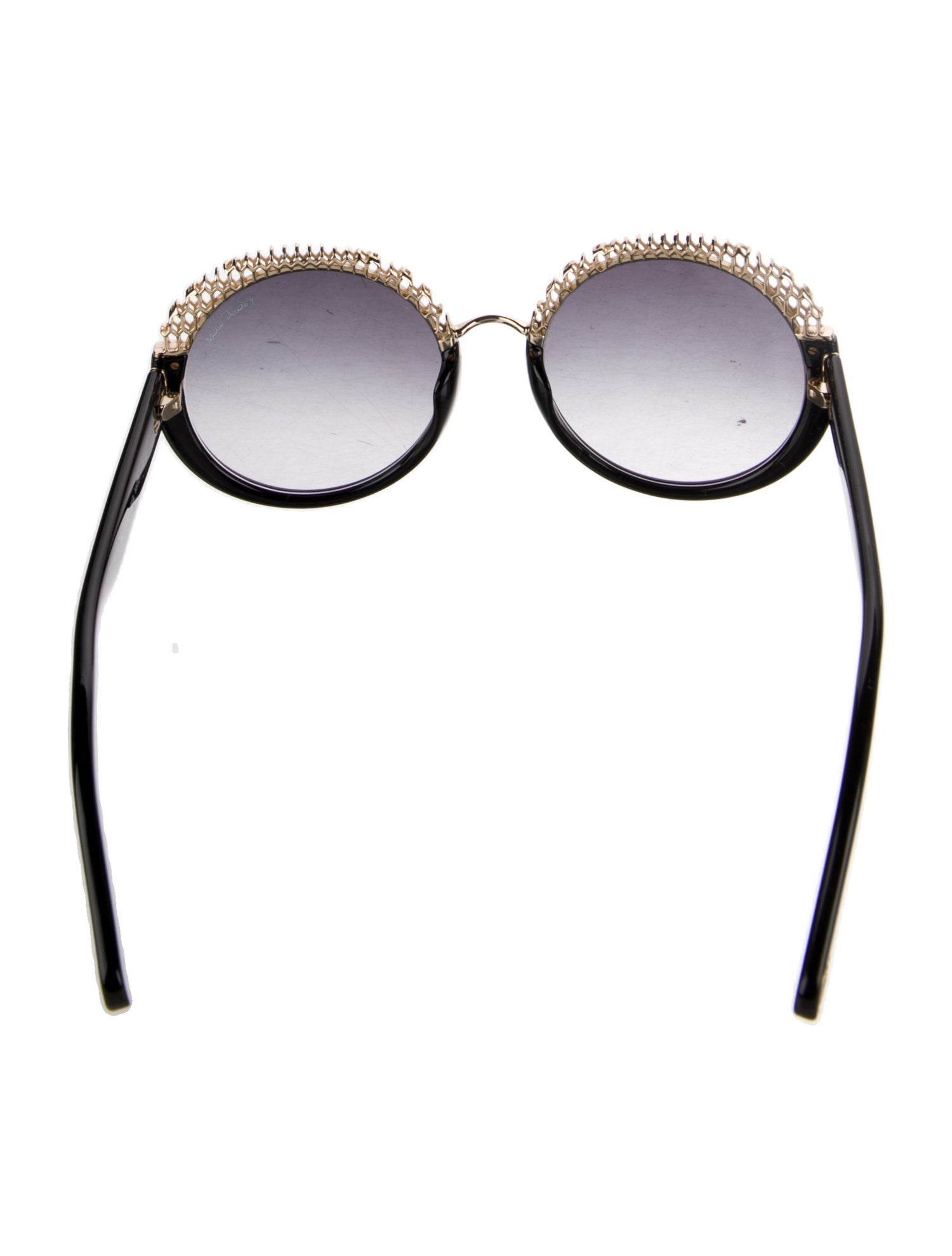 Roberto Cavalli Oversize Gradient Sunglasses