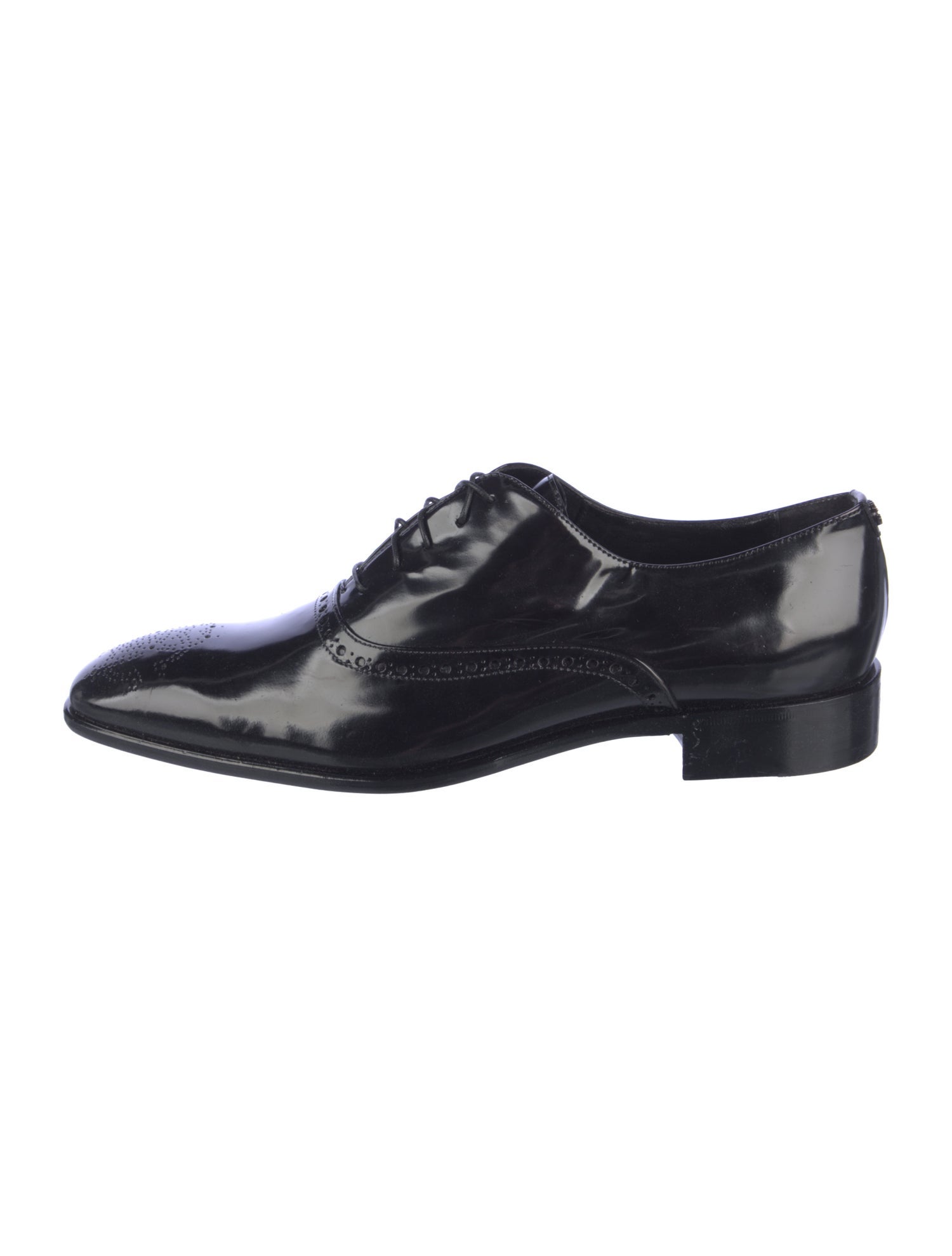 Roberto Cavalli Patent Leather Brogues