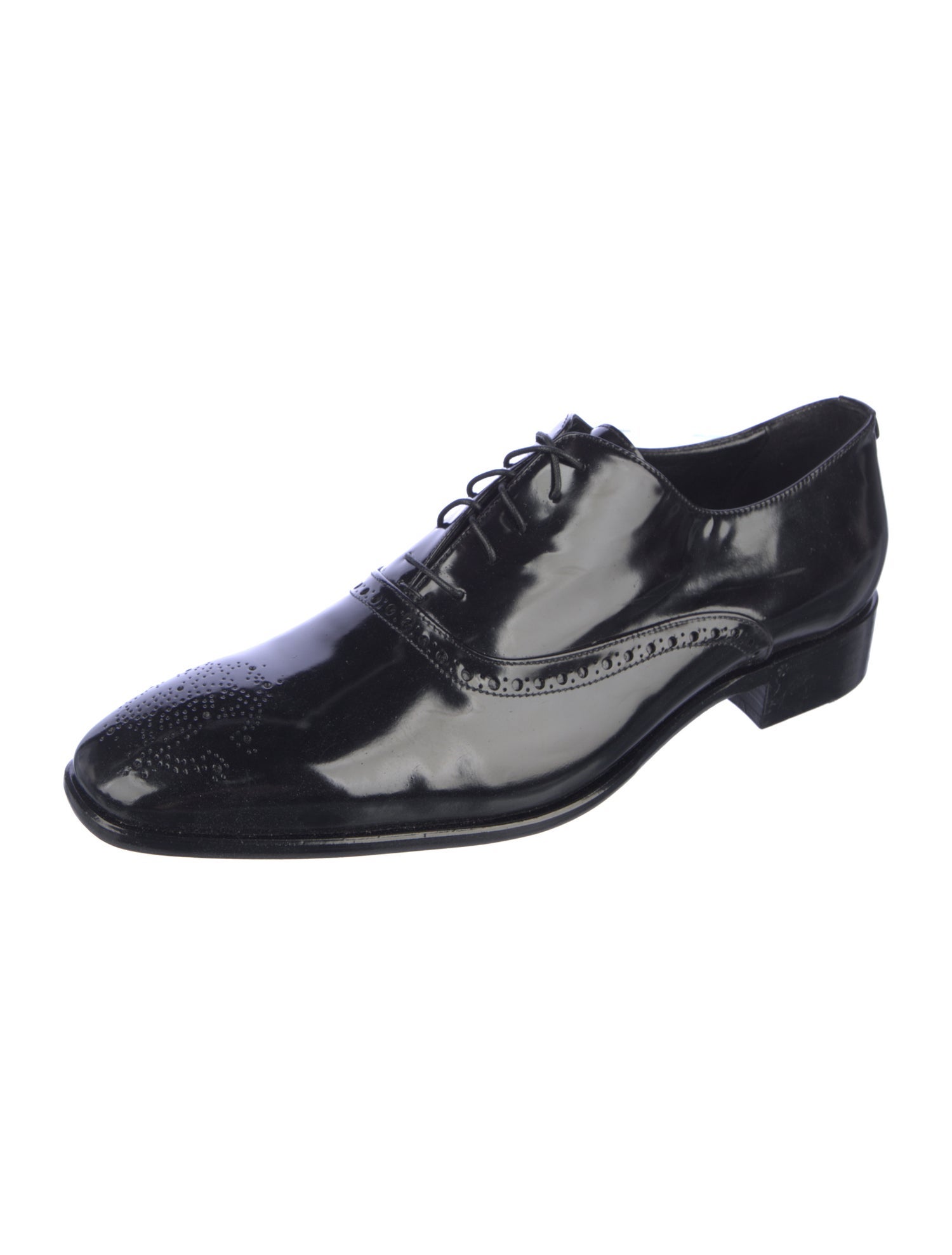 Roberto Cavalli Patent Leather Brogues