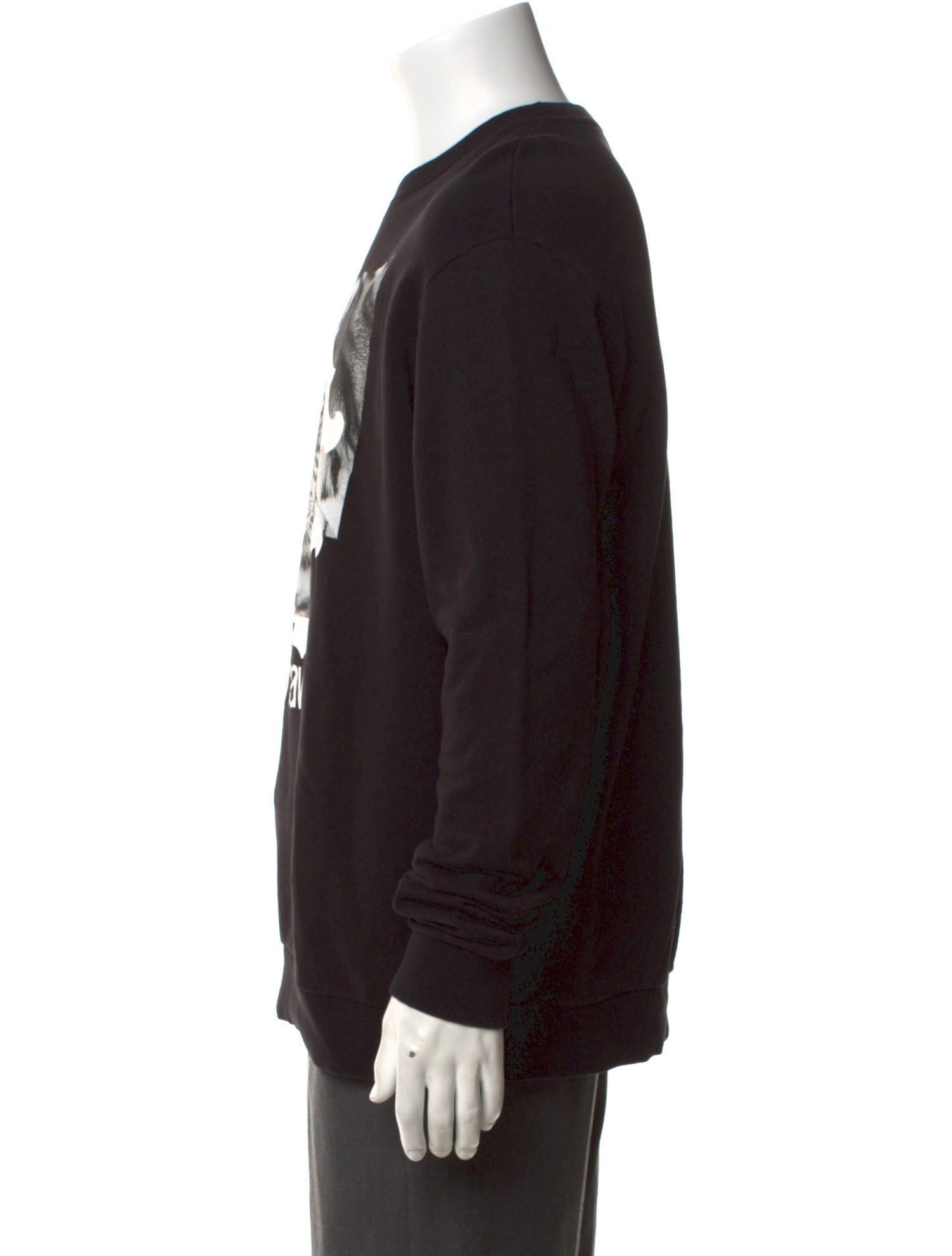 Roberto Cavalli Graphic Print Crew Neck Sweatshirt