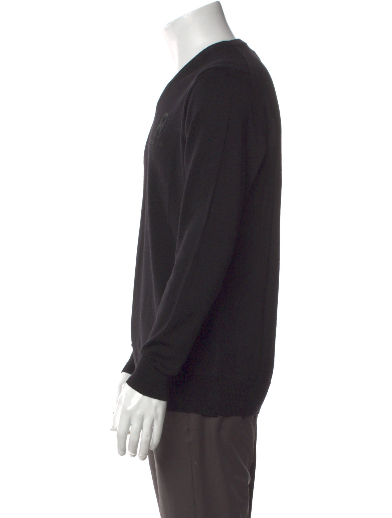 Roberto Cavalli V-Neck Long Sleeve Pullover