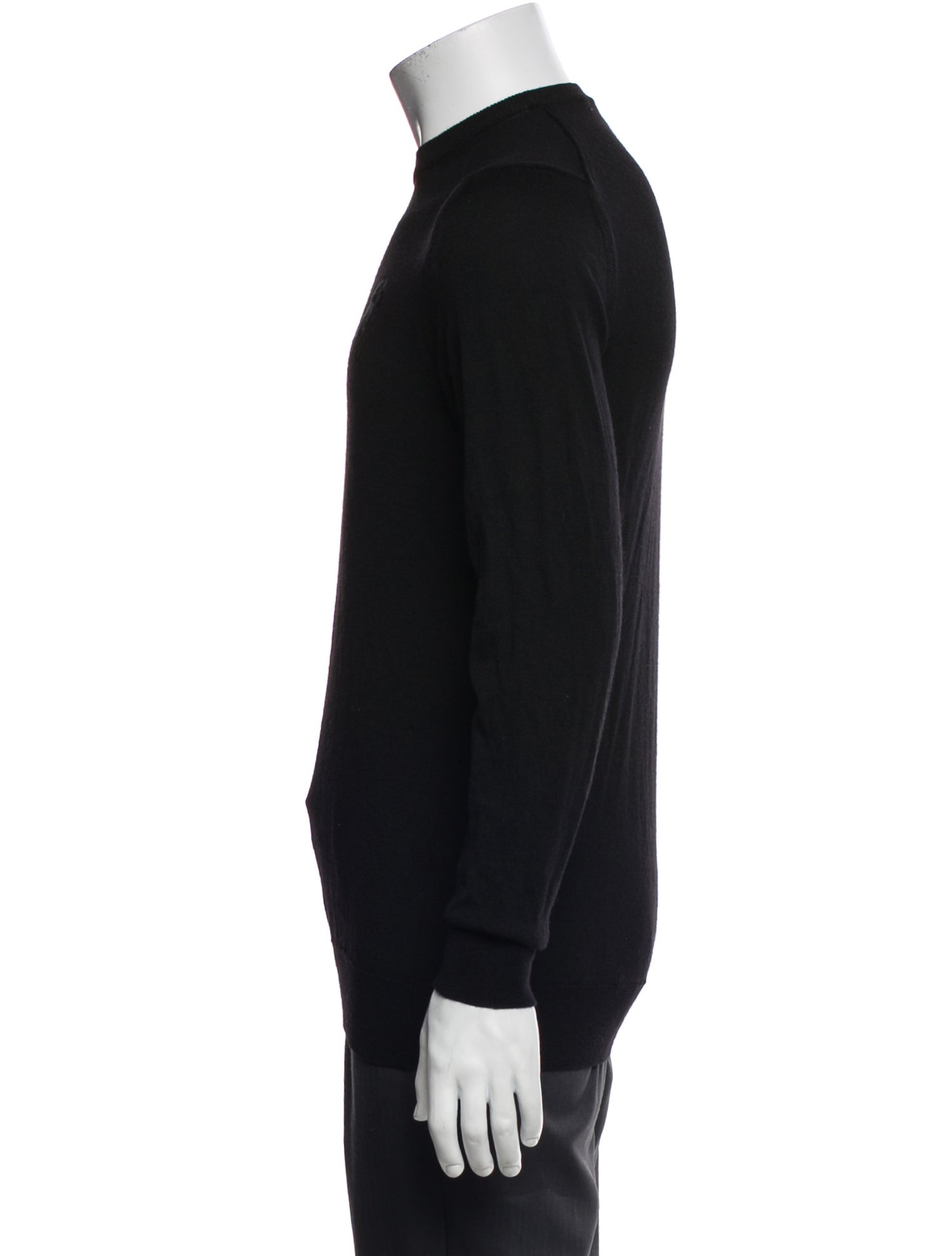 Roberto Cavalli Wool Crew Neck Pullover