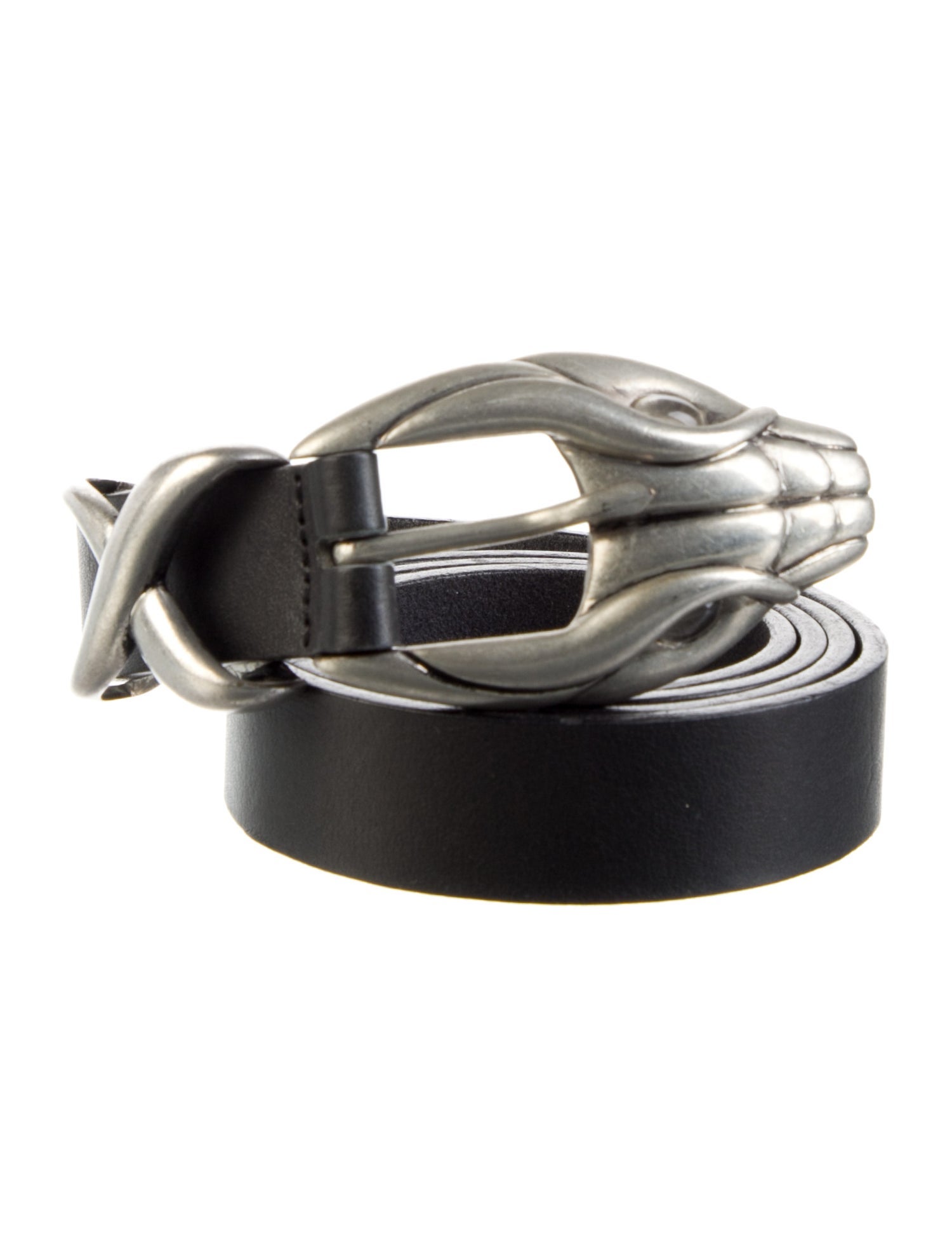 Roberto Cavalli Skinny Leather Belt