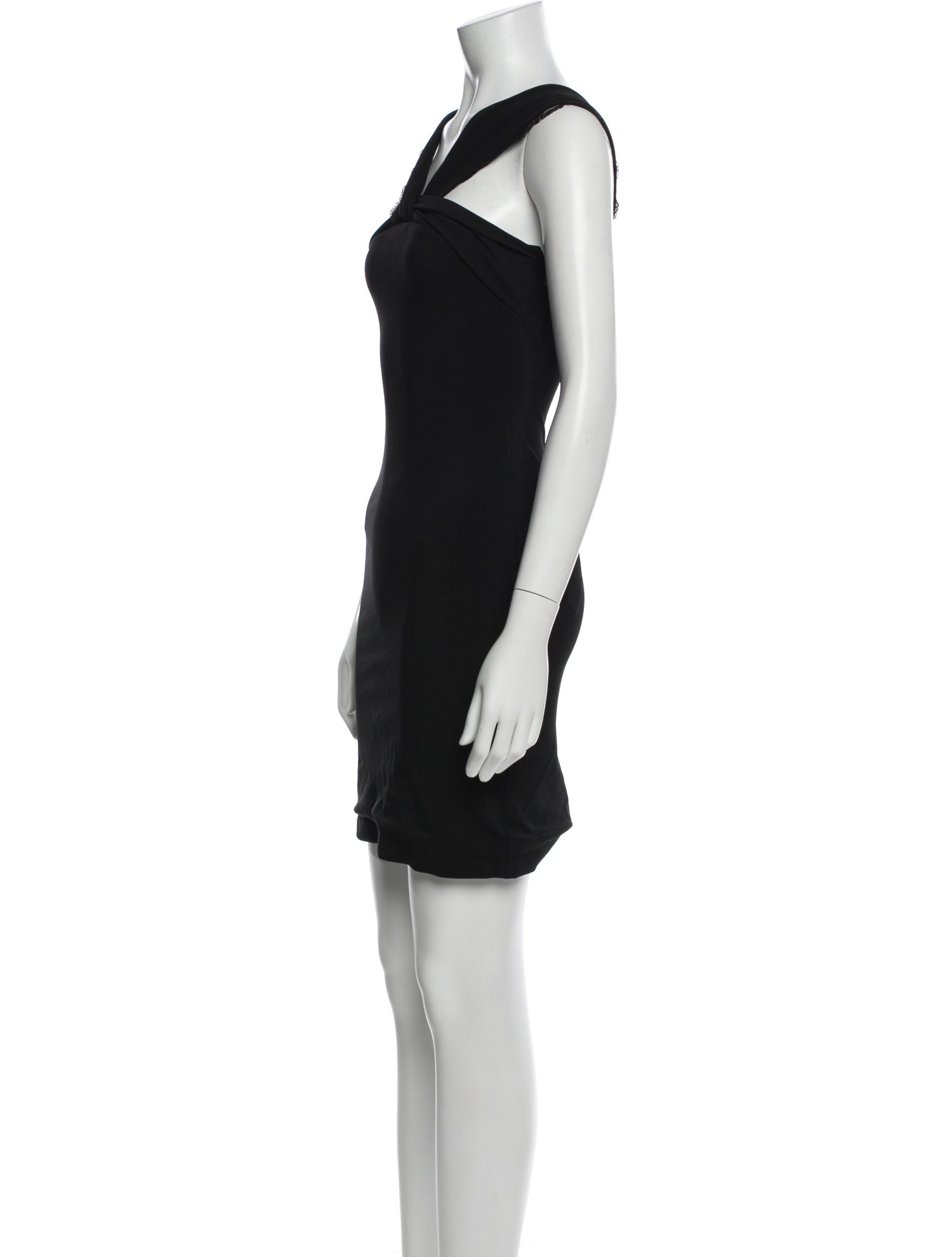 Roberto Cavalli V-Neck Mini Dress