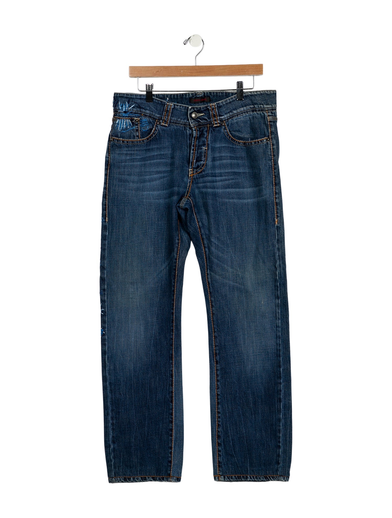 Roberto Cavalli Straight-Leg Jeans