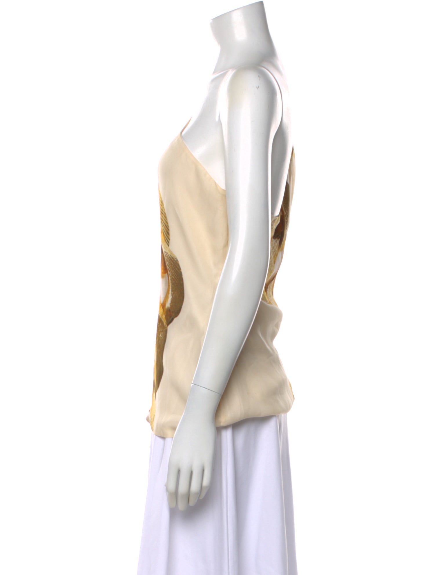 Wes Gordon Scoop Neck Short Sleeve T-Shirt - Black Tops, Clothing