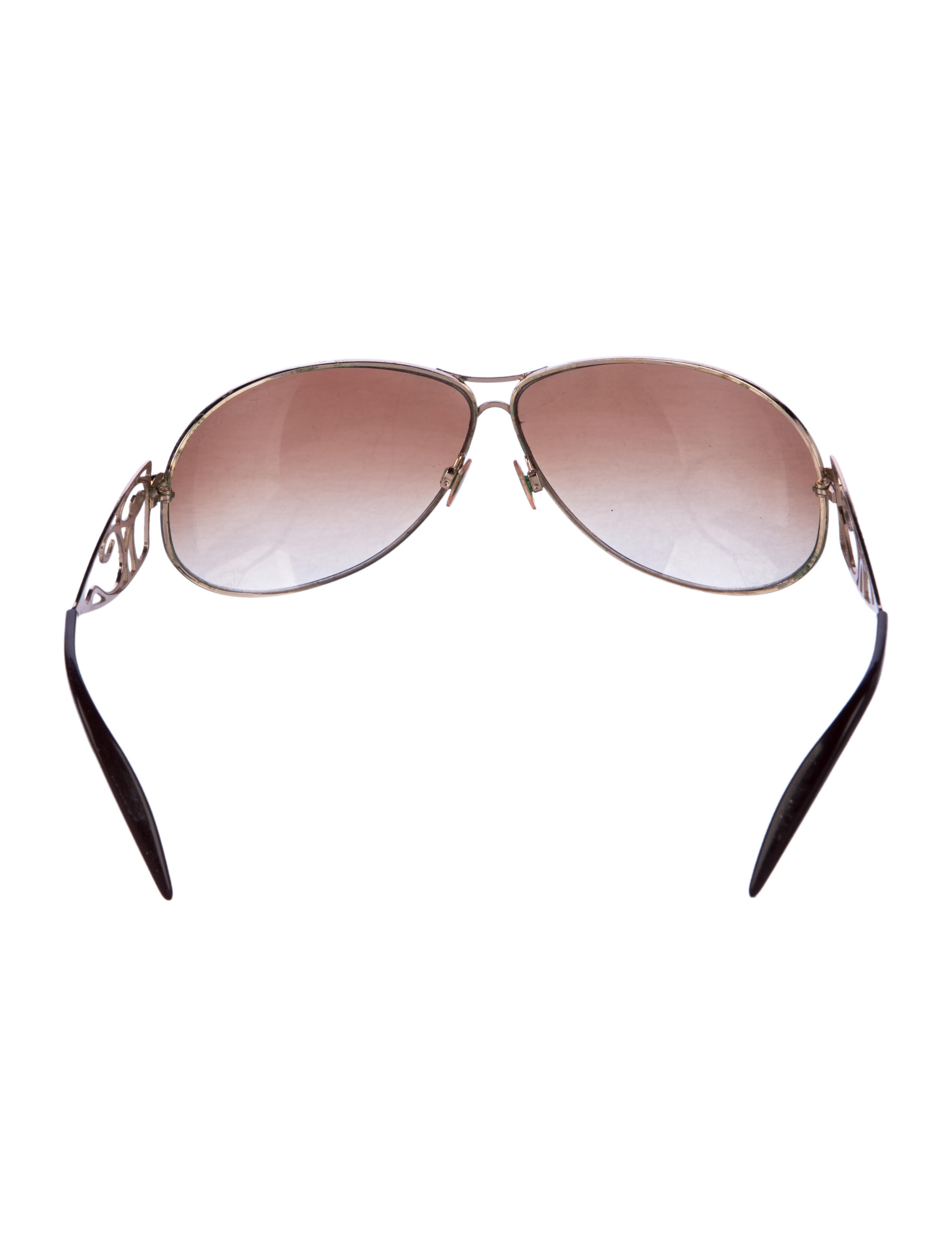 Roberto Cavalli Aviator Gradient Sunglasses