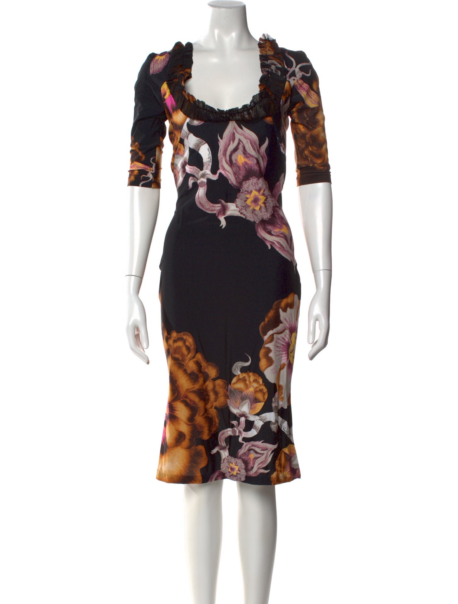 Roberto Cavalli Vintage Midi Length Dress