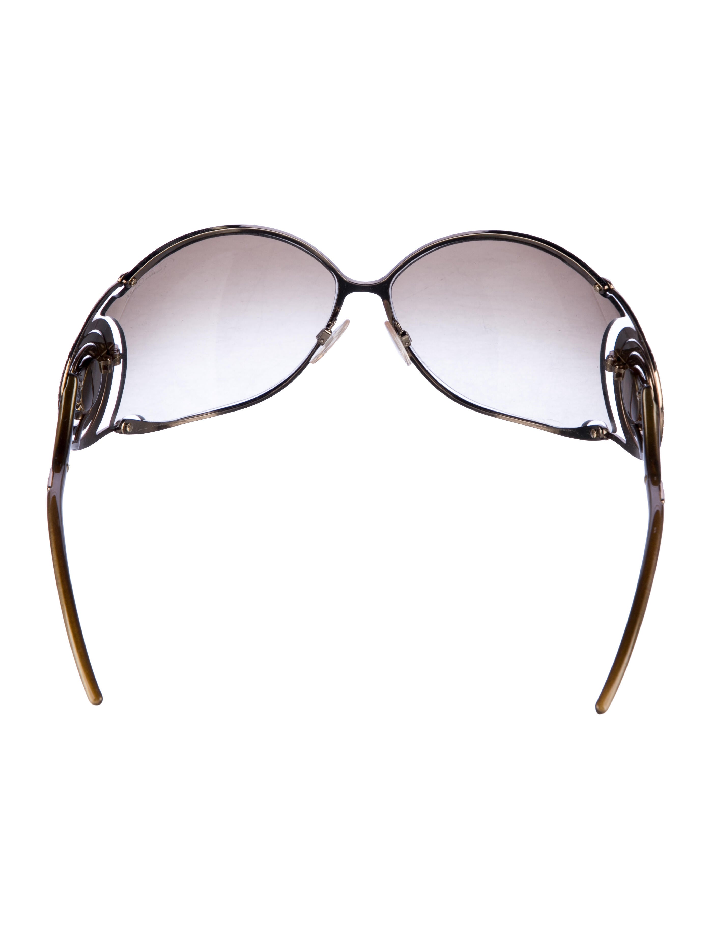Roberto Cavalli Cat-Eye Gradient Sunglasses
