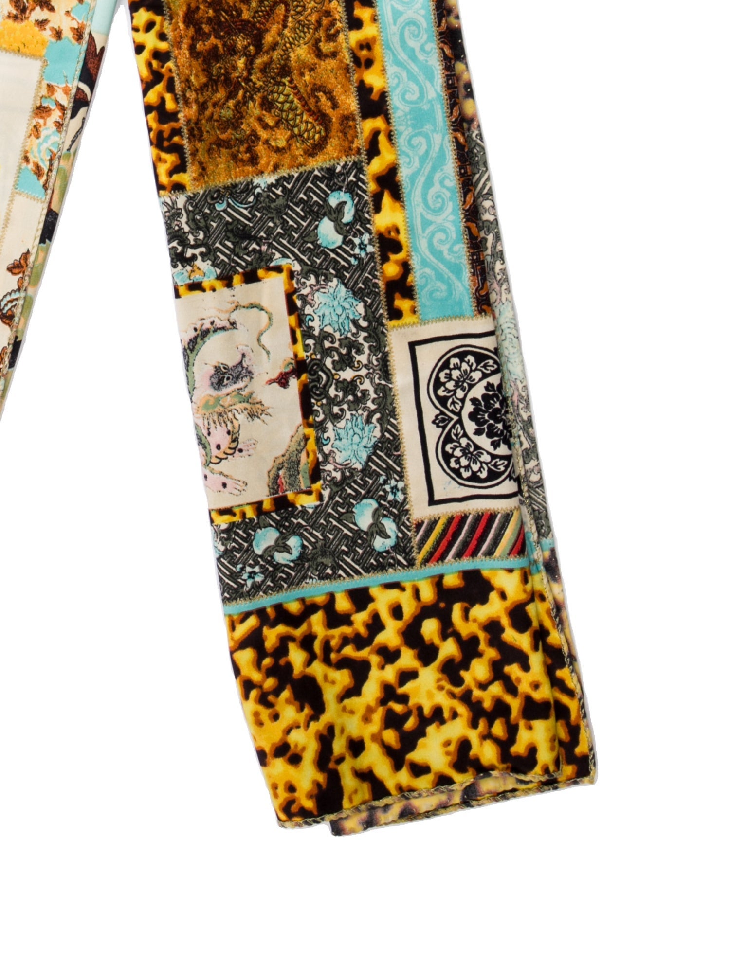 Roberto Cavalli Silk Printed Scarf