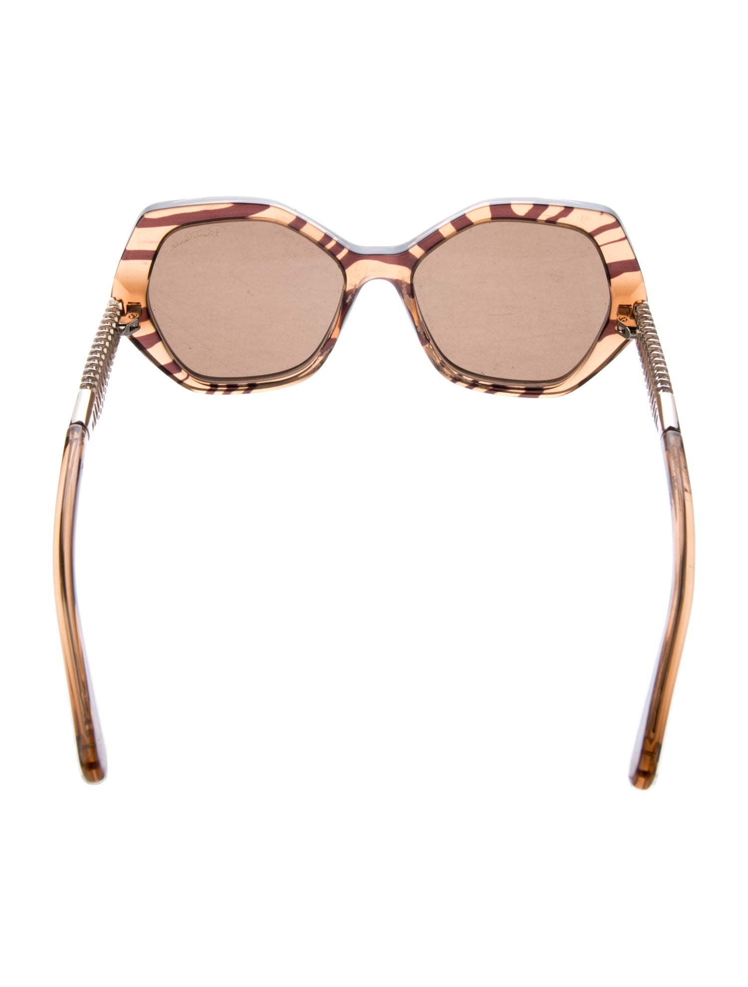 Roberto Cavalli Oversize Mirrored Sunglasses