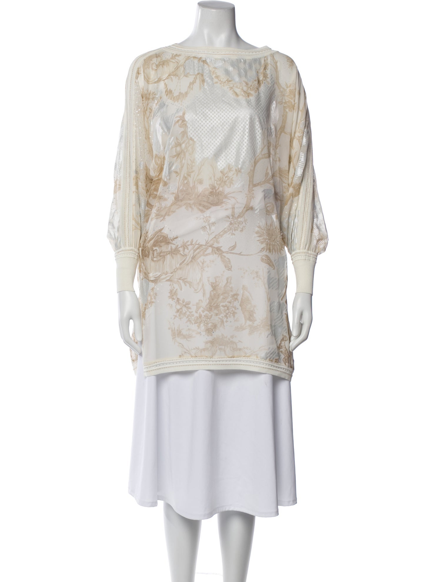 Roberto Cavalli Silk Printed Pajamas