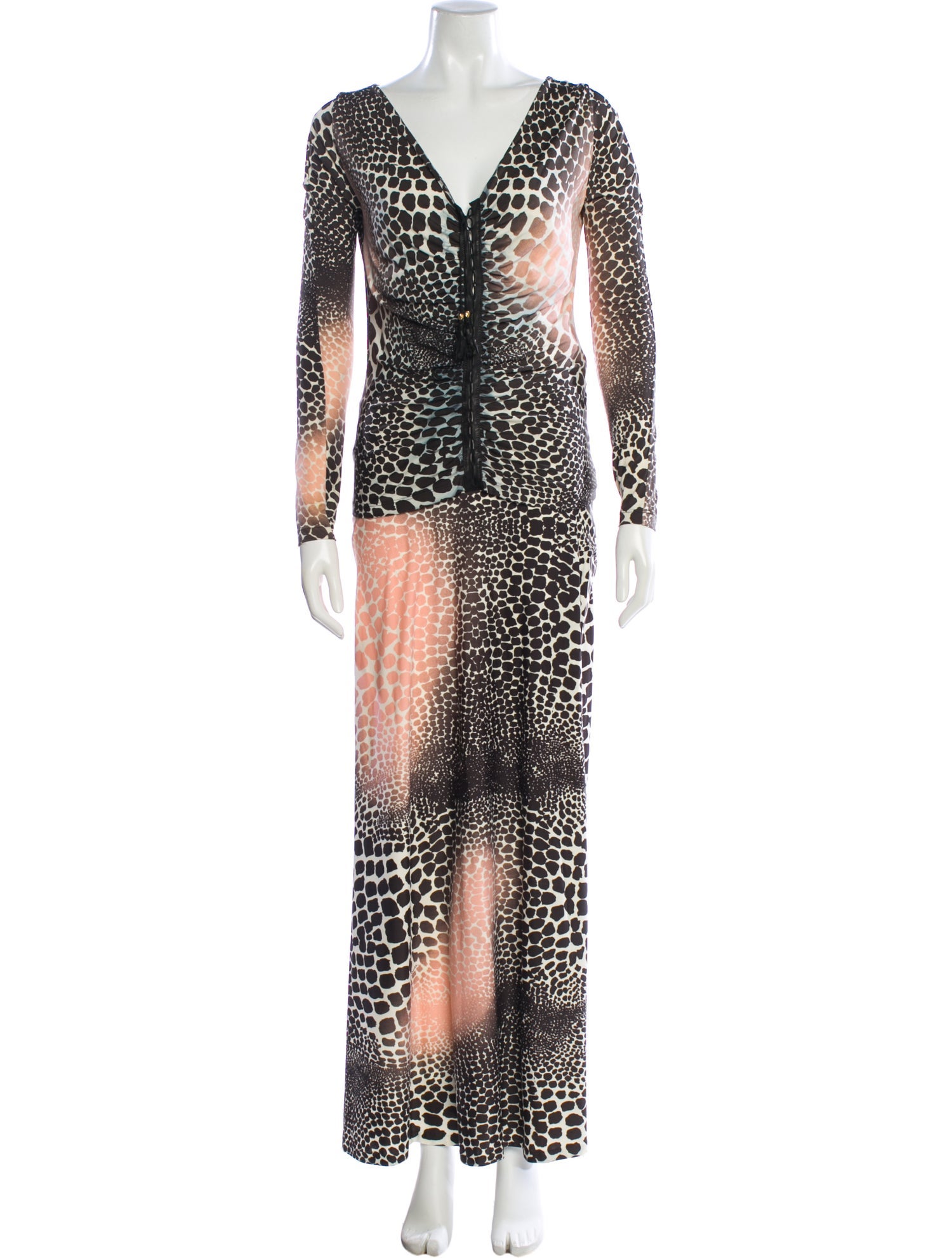 Roberto Cavalli Vintage 2004 Skirt Set