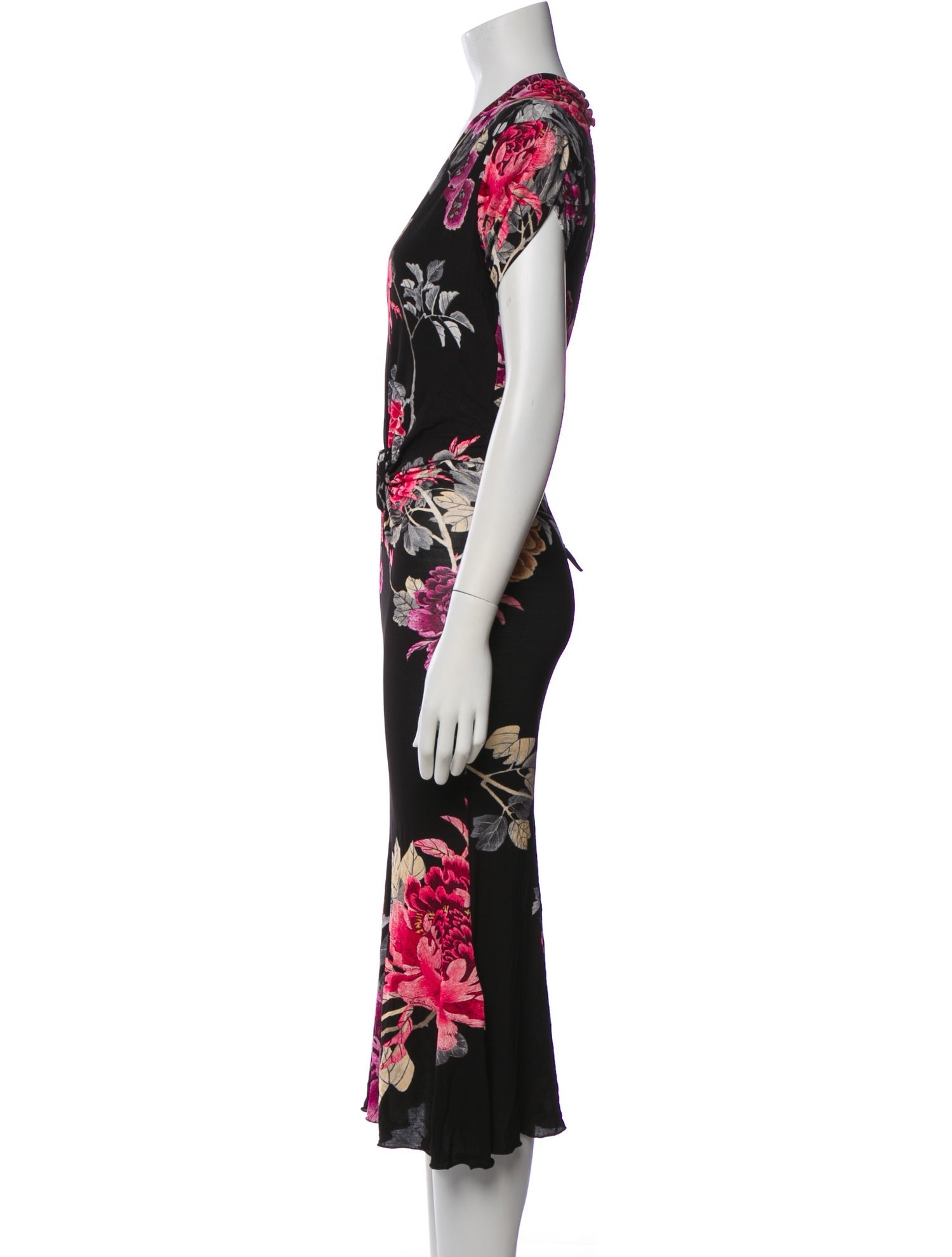 Roberto Cavalli Vintage Midi Length Dress