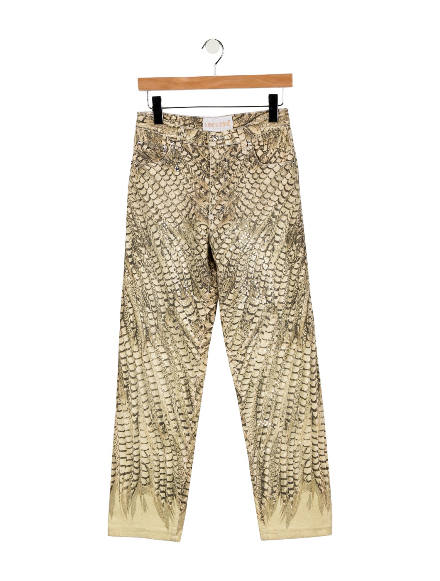 Roberto Cavalli Vintage Straight Leg Pants