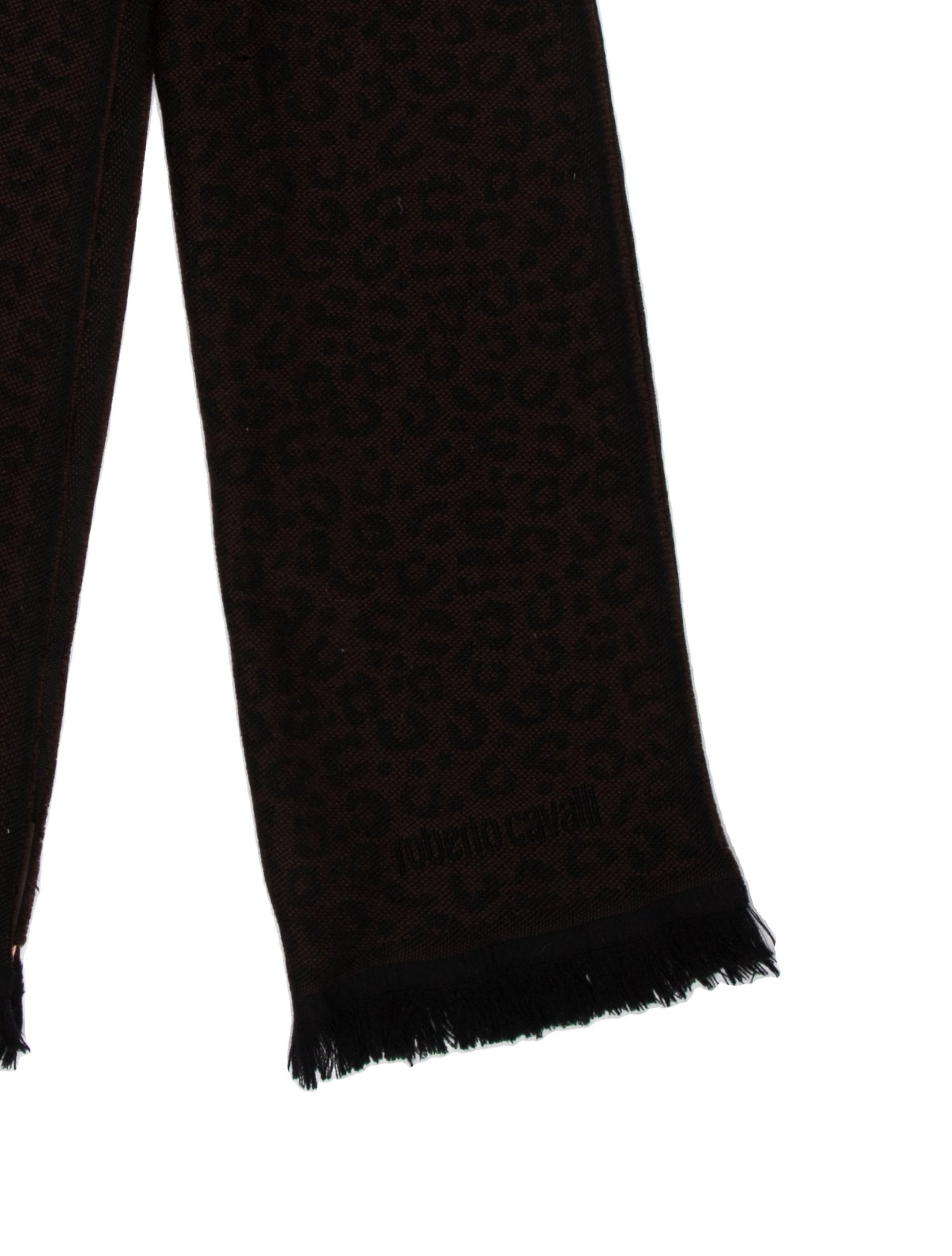 Roberto Cavalli Wool Scarf