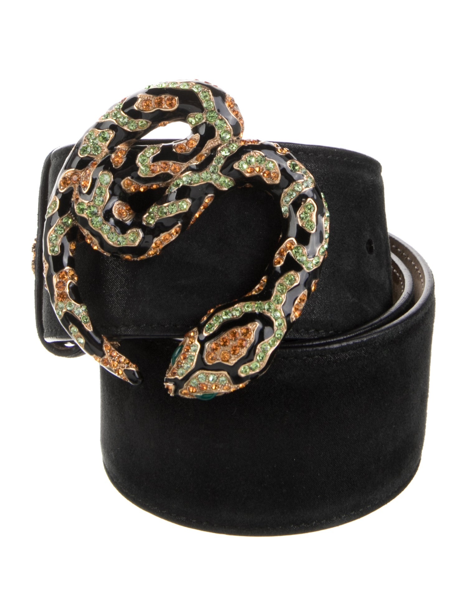 Roberto Cavalli Suede Belt