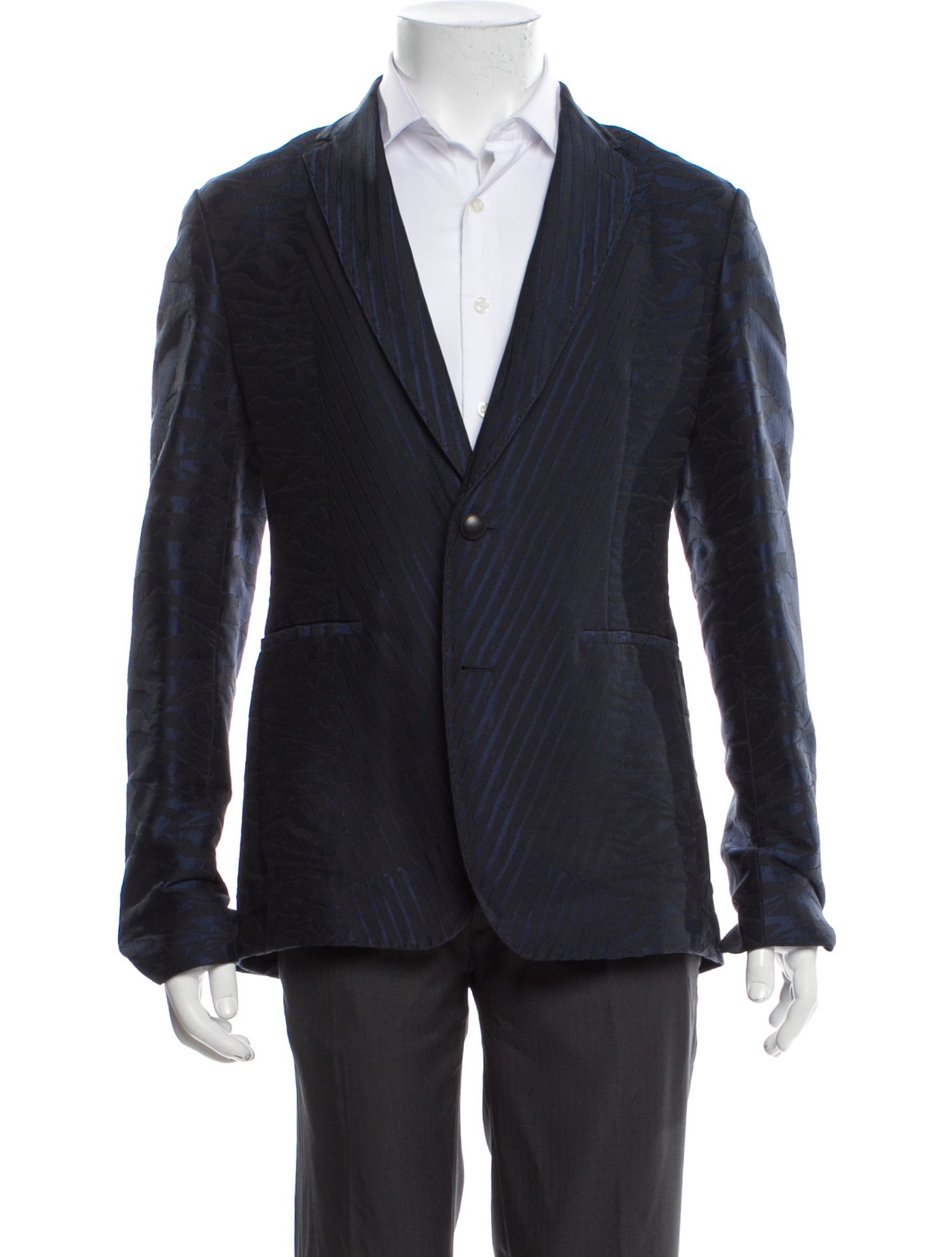 Roberto Cavalli Striped Blazer