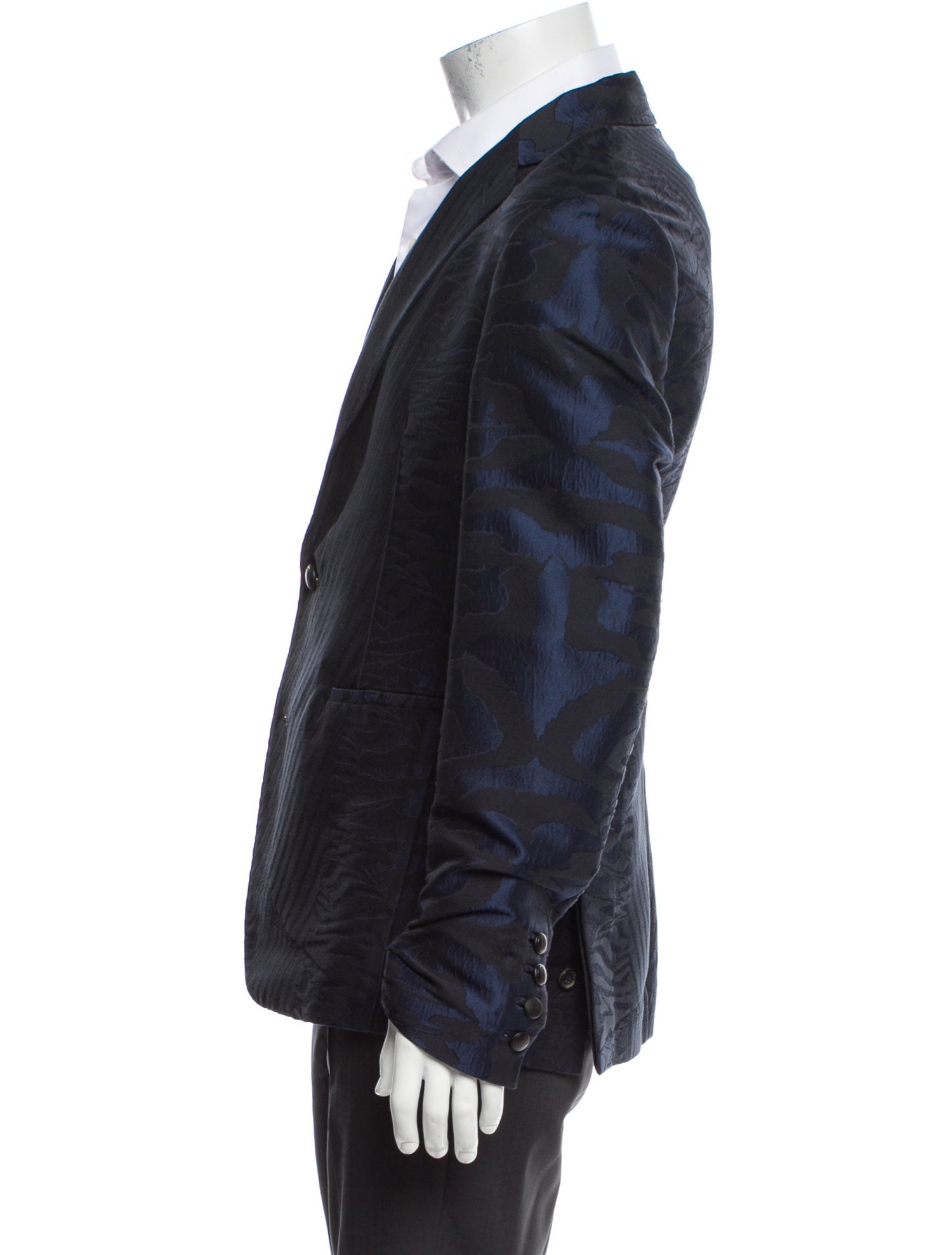 Roberto Cavalli Striped Blazer